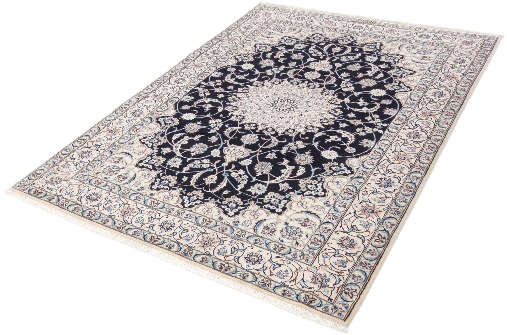 Nain Perserteppich aus Iran, 125 × 190 cm