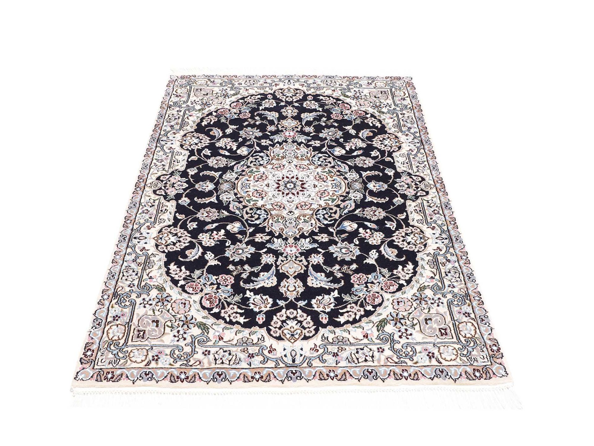 Nain Perserteppich aus Iran, 102 × 154 cm