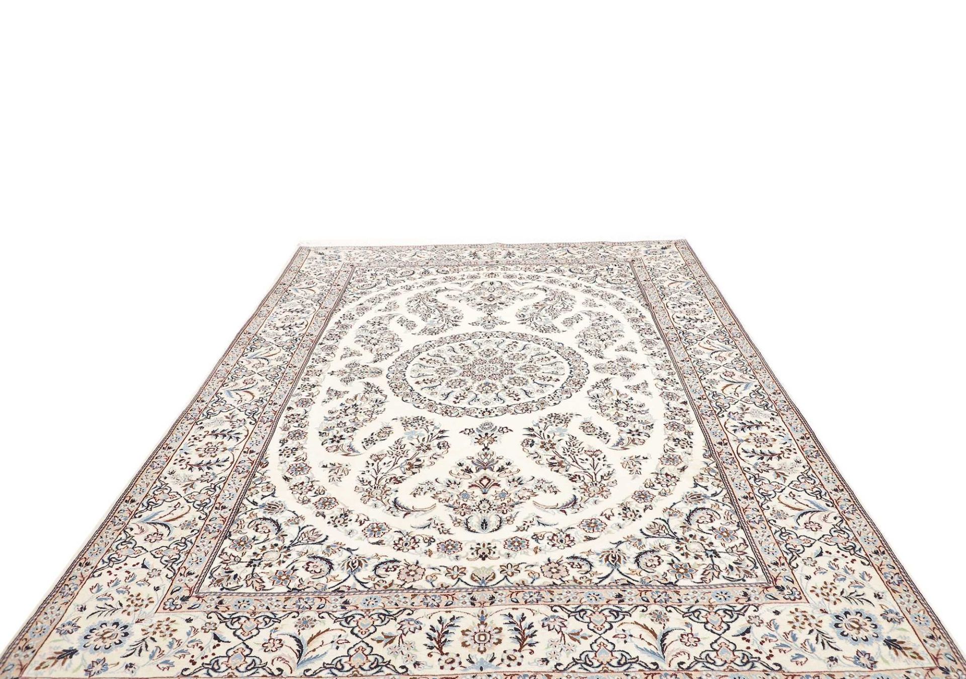 Nain Perserteppich 207 × 307 cm aus Wolle, handgeknüpft
