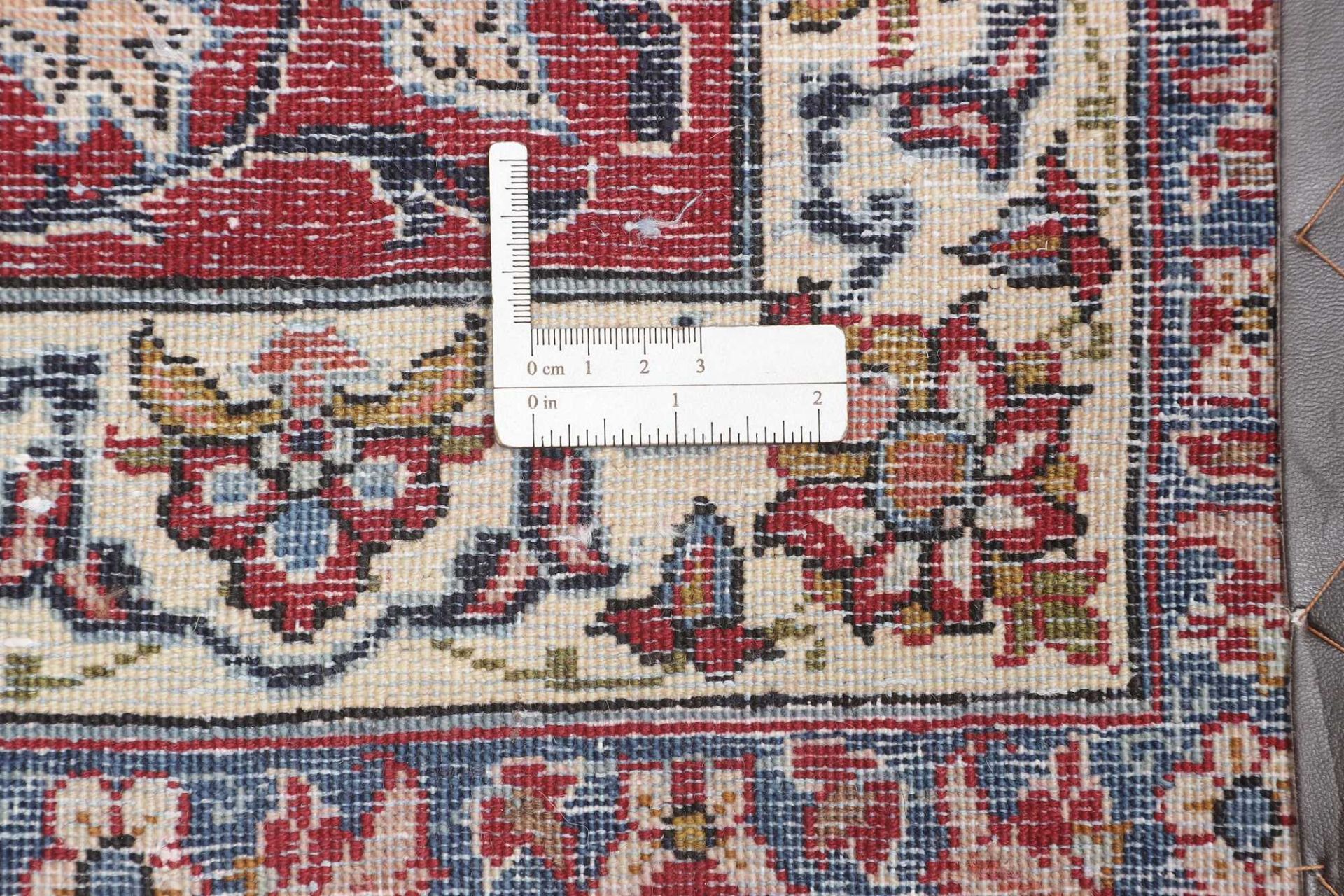 Handgeknüpfter Isfahan Perserteppich 369 × 523 cm