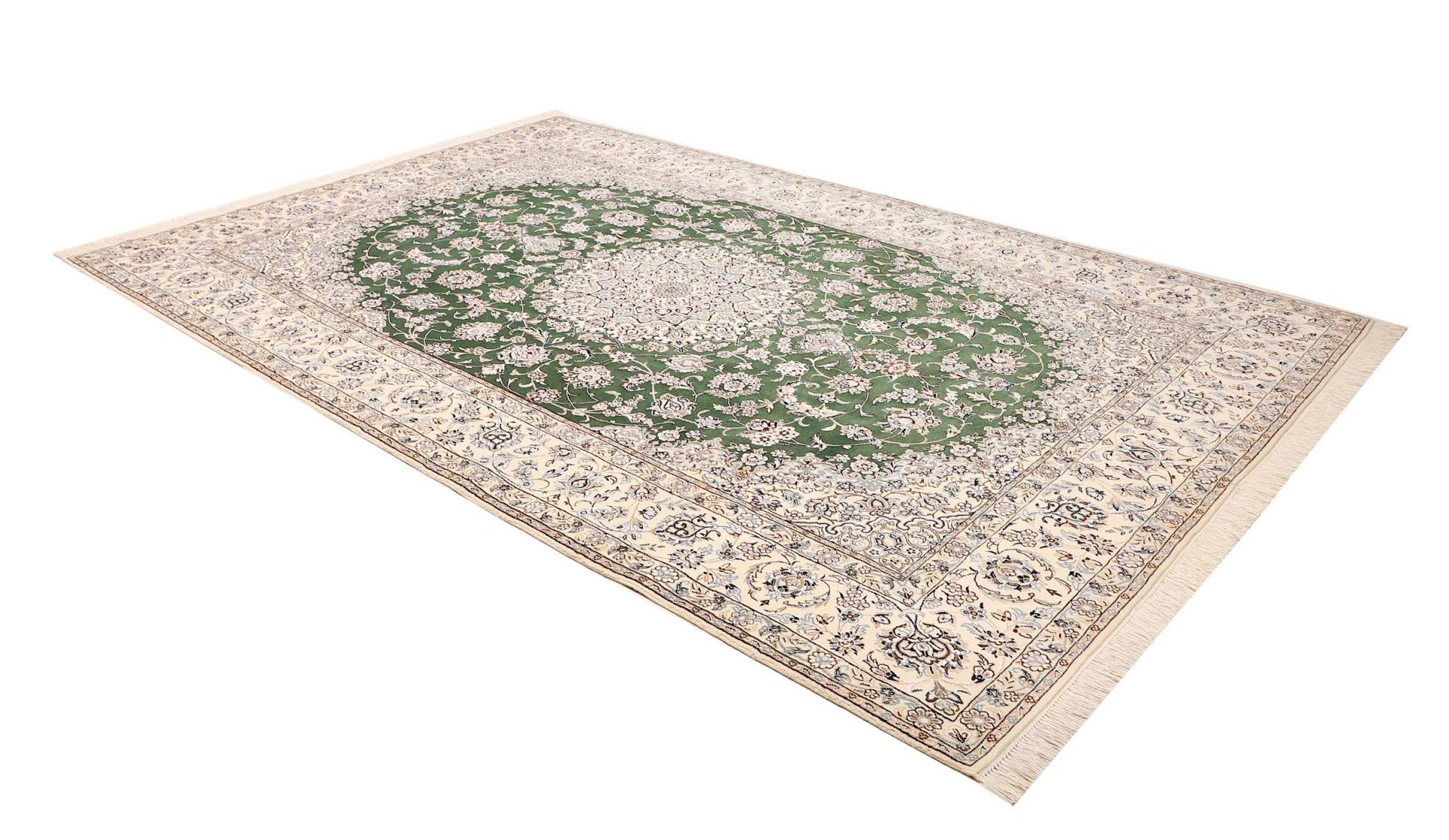 Handgeknüpfter Nain Perserteppich 203 × 307 cm