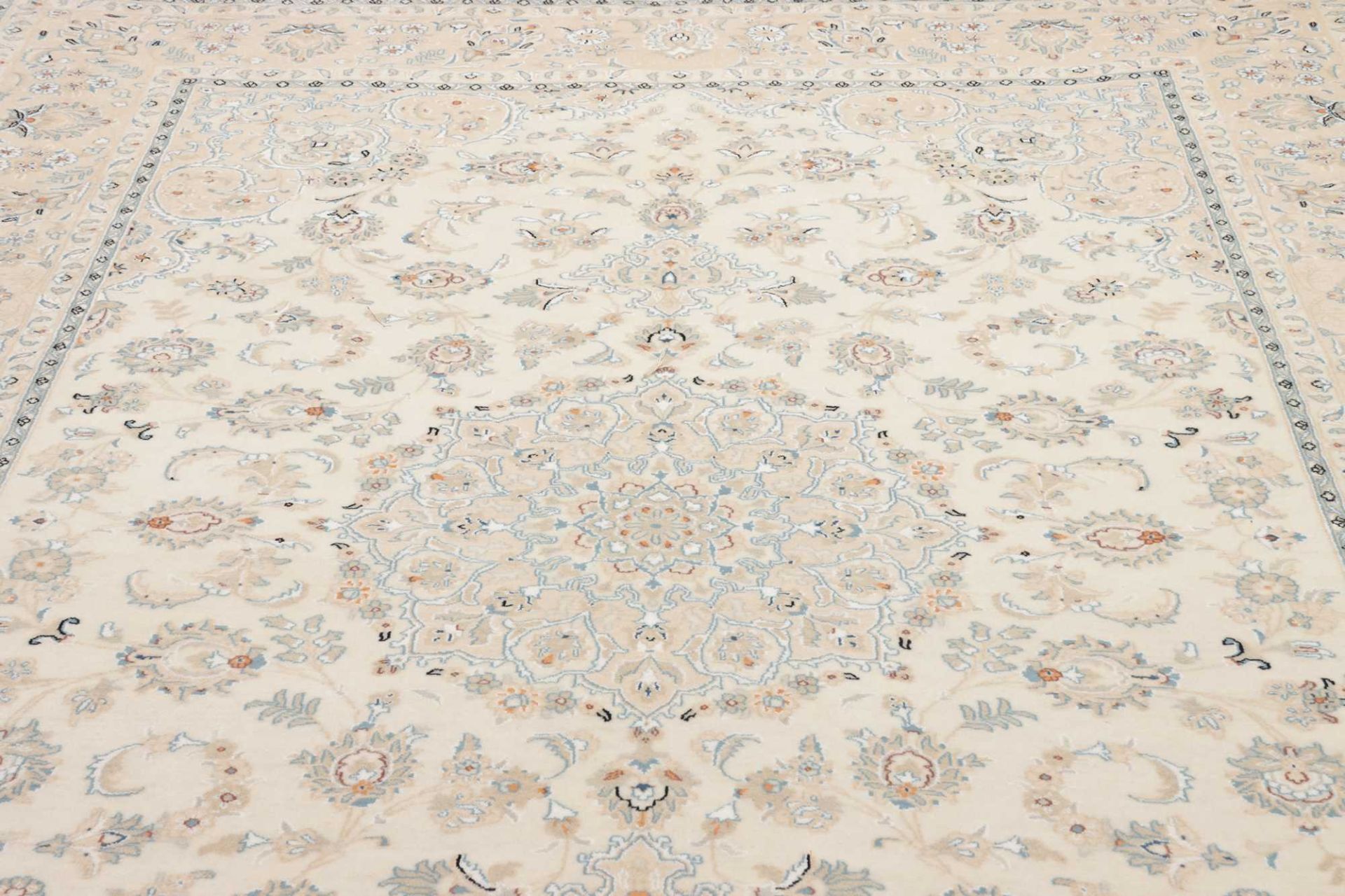 Handgeknüpfter Nain Perserteppich, 203 × 292 cm, Wolle