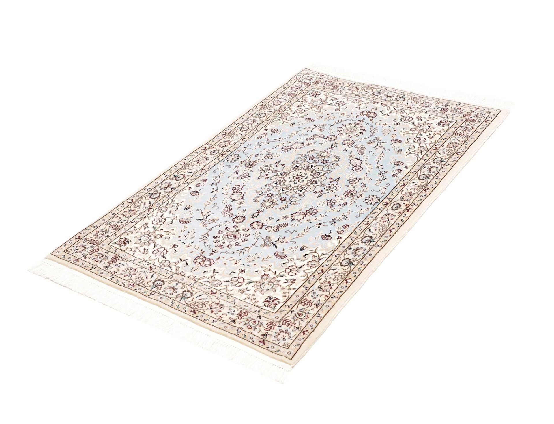 Nain Perserteppich aus Iran, 82 × 121 cm