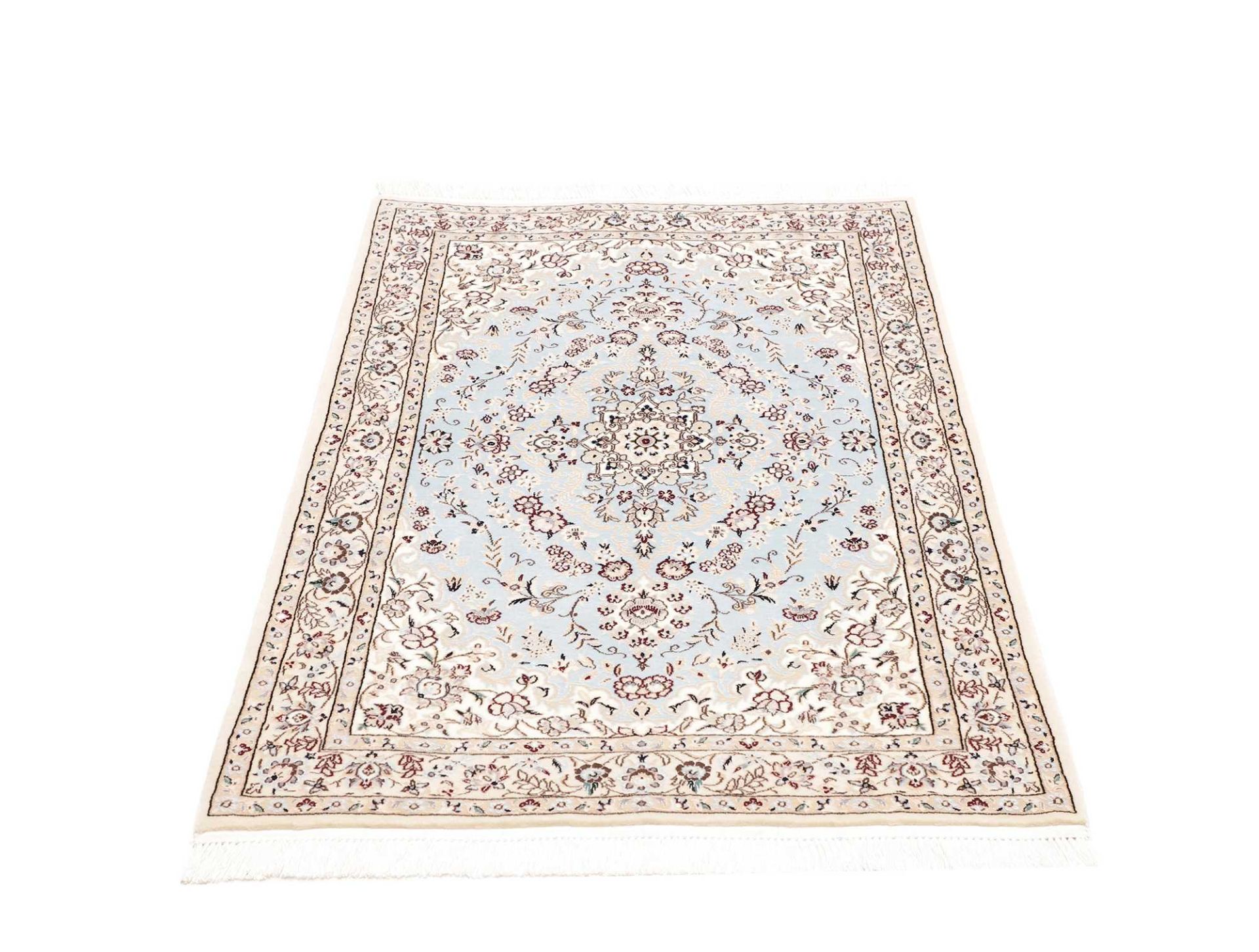 Nain Perserteppich aus Iran, 82 × 121 cm