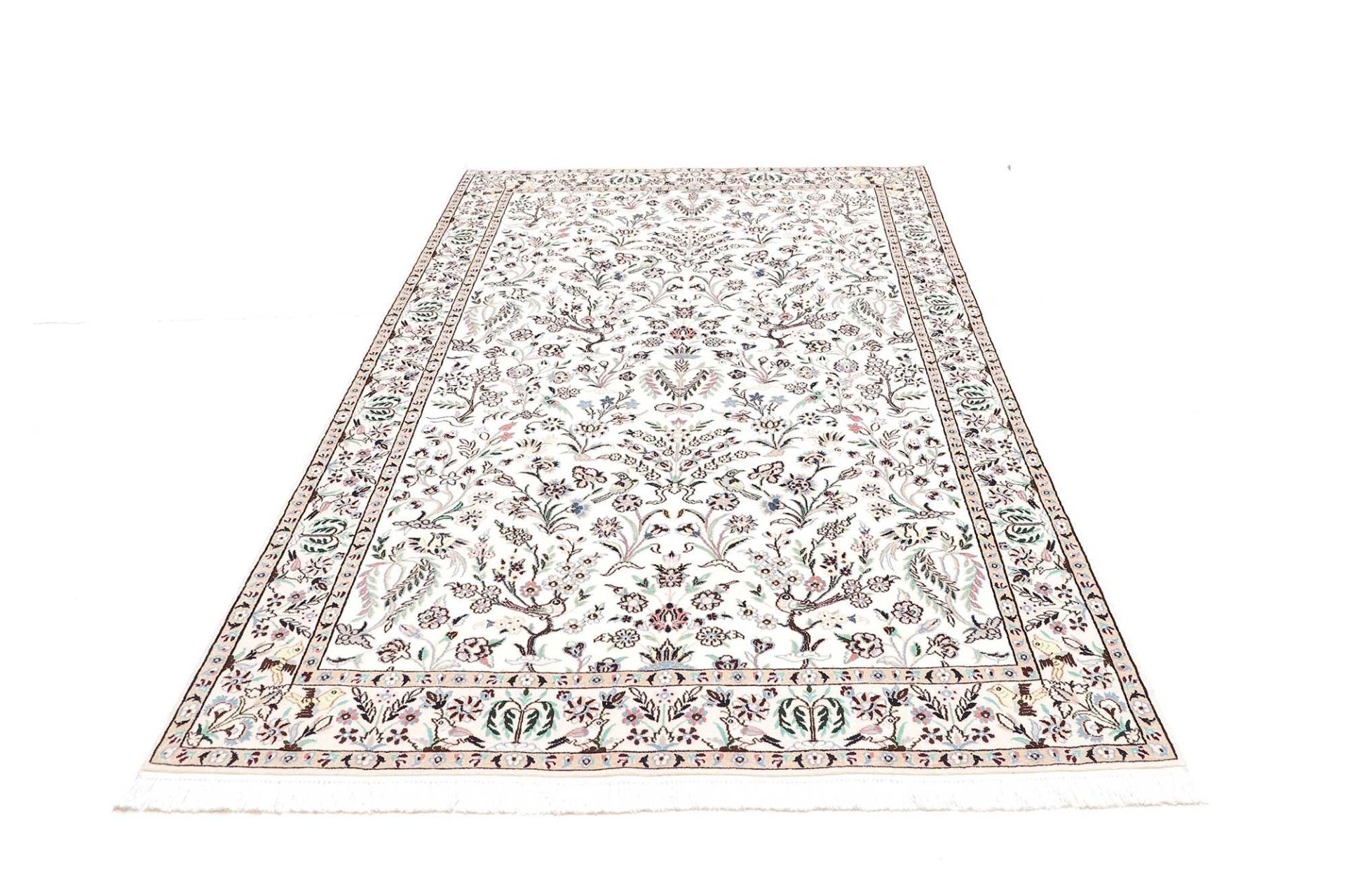 Handgeknüpfter Nain Perserteppich 146 × 245 cm