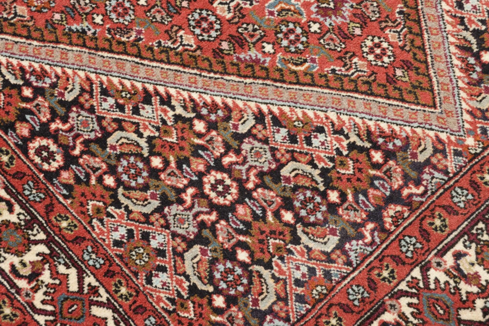 Handgeknüpfter Bijar Perserteppich, 111 × 165 cm, Wolle