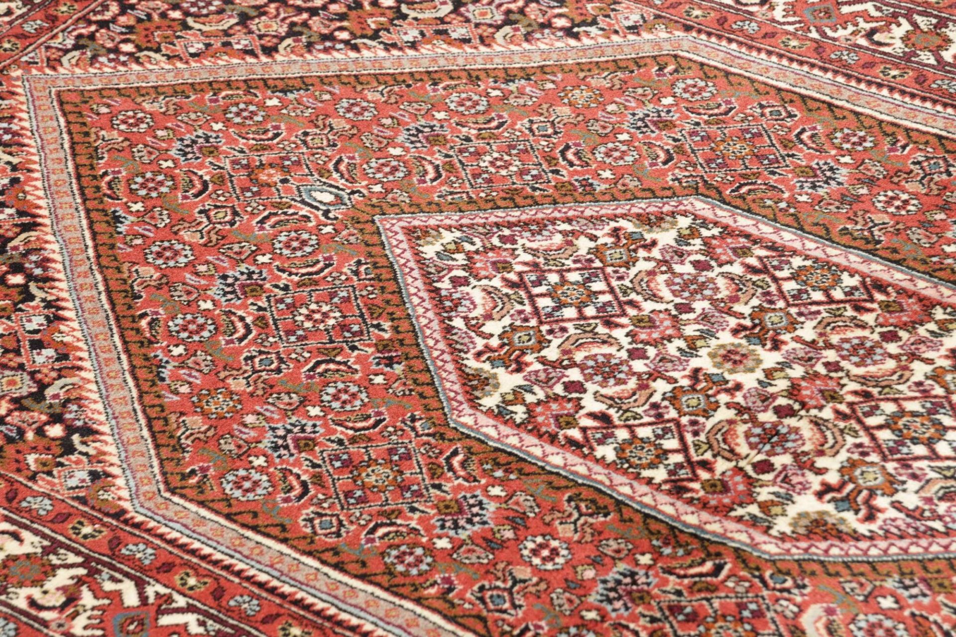 Handgeknüpfter Bijar Perserteppich, 111 × 165 cm, Wolle