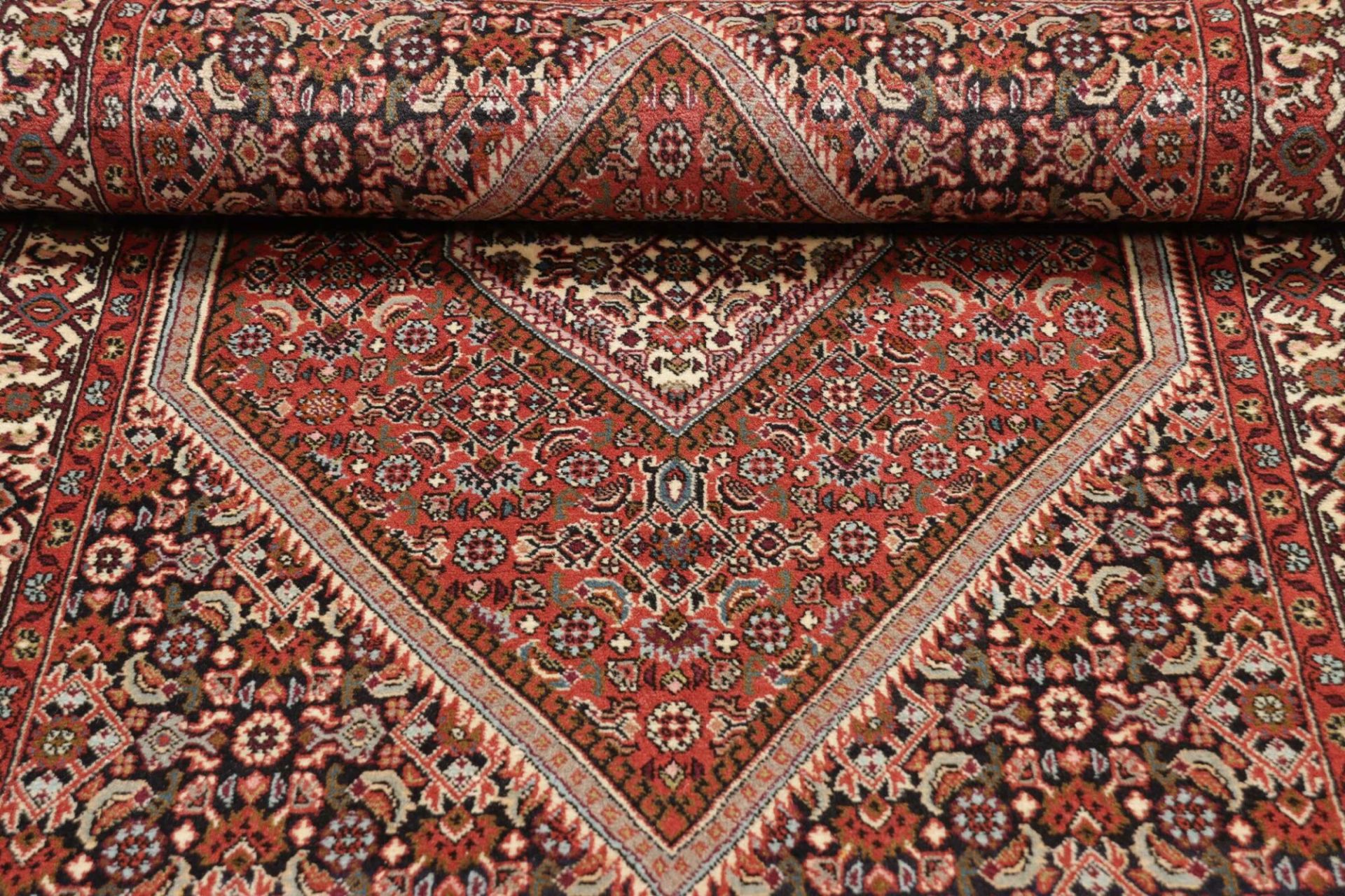 Handgeknüpfter Bijar Perserteppich, 111 × 165 cm, Wolle