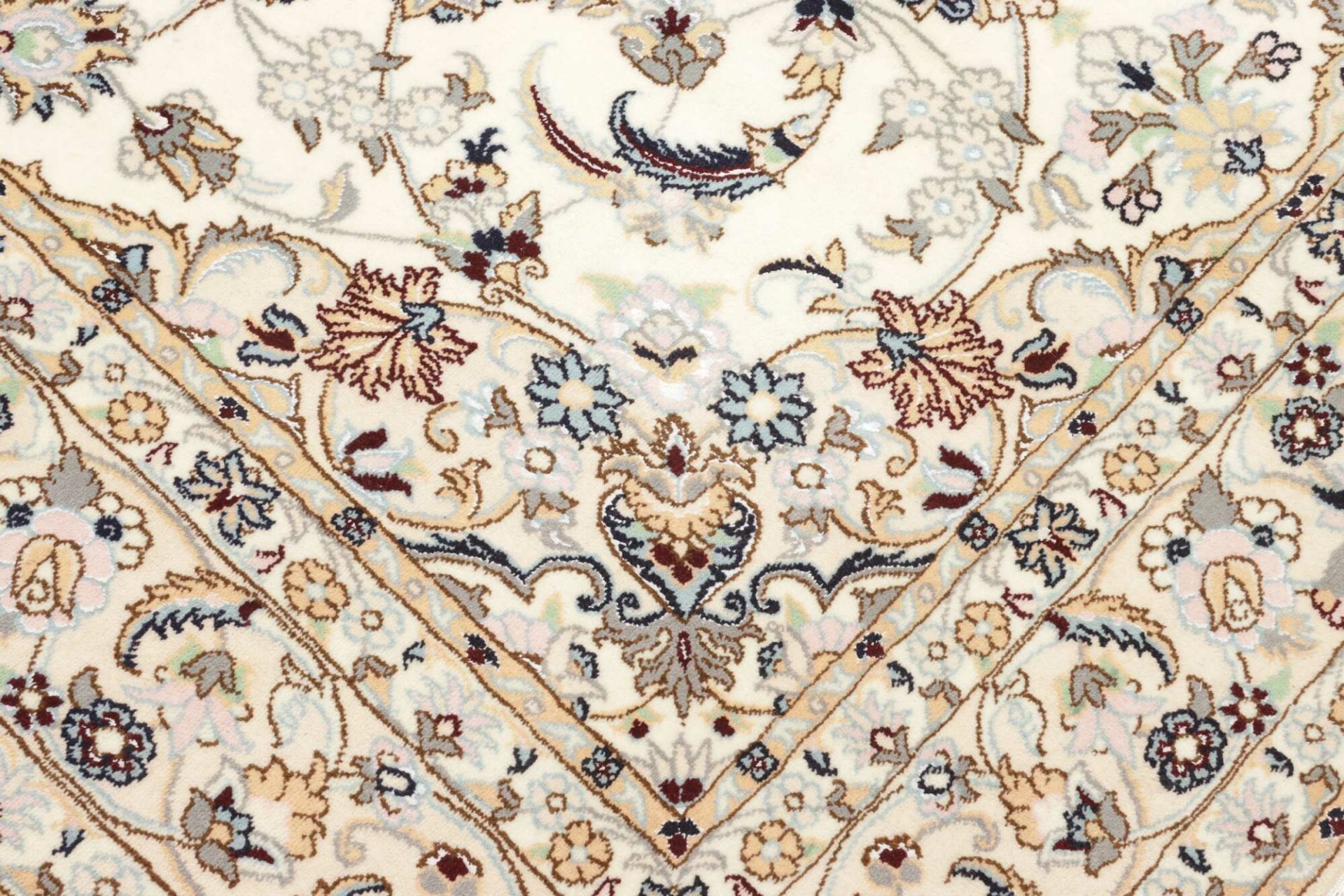 Handgeknüpfter Nain Perserteppich, 162 × 257 cm, Wolle