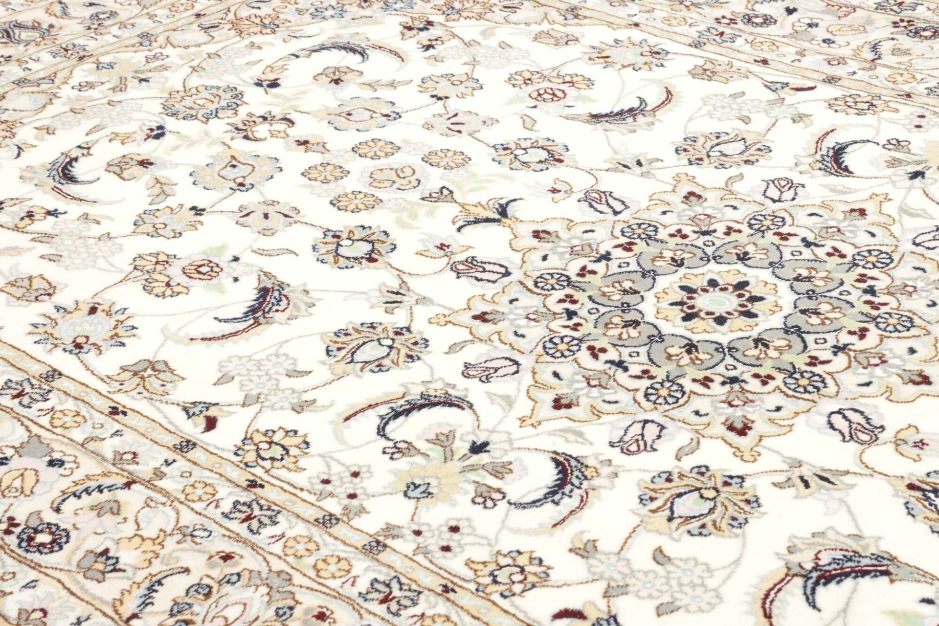 Handgeknüpfter Nain Perserteppich, 162 × 257 cm, Wolle