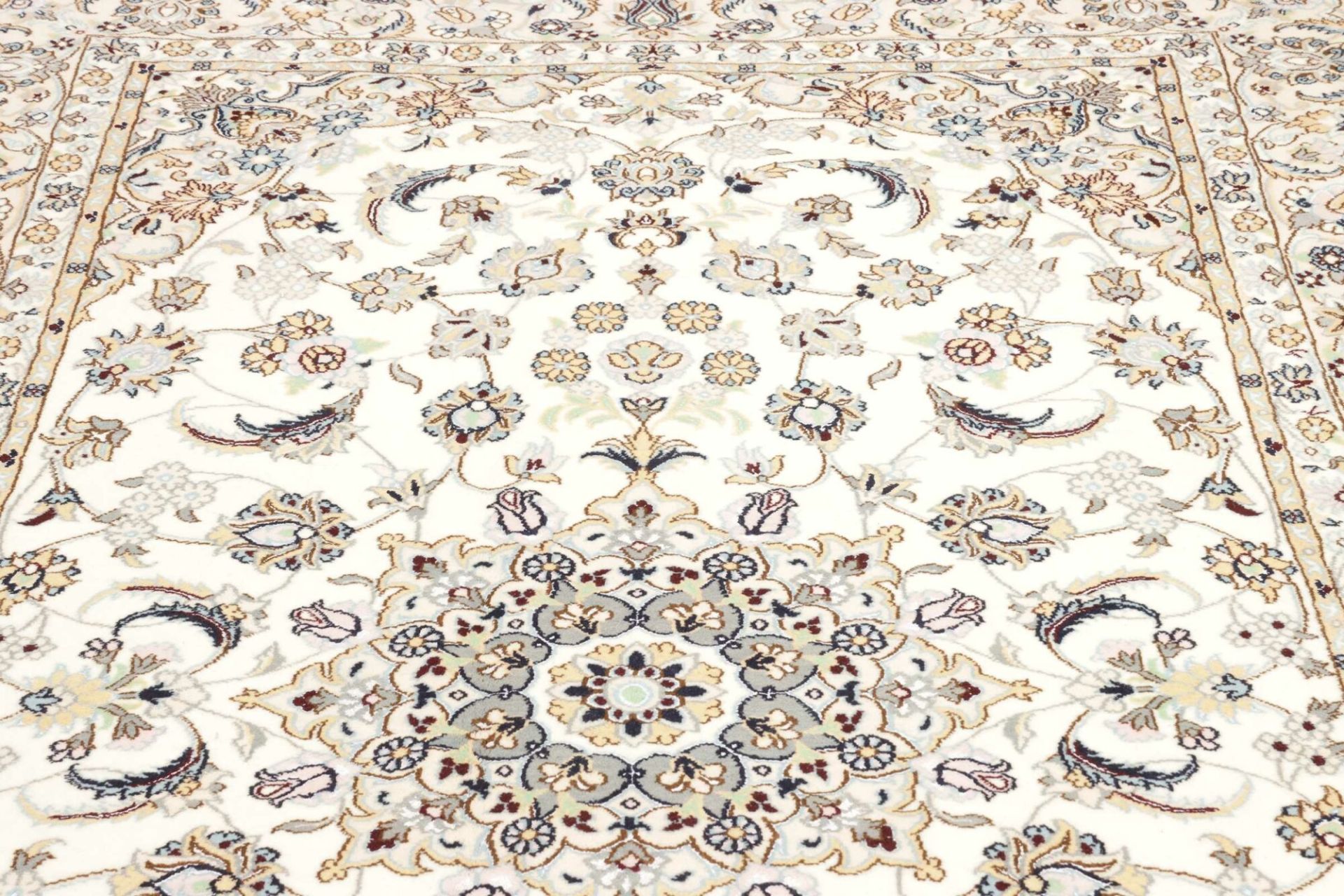Handgeknüpfter Nain Perserteppich, 162 × 257 cm, Wolle