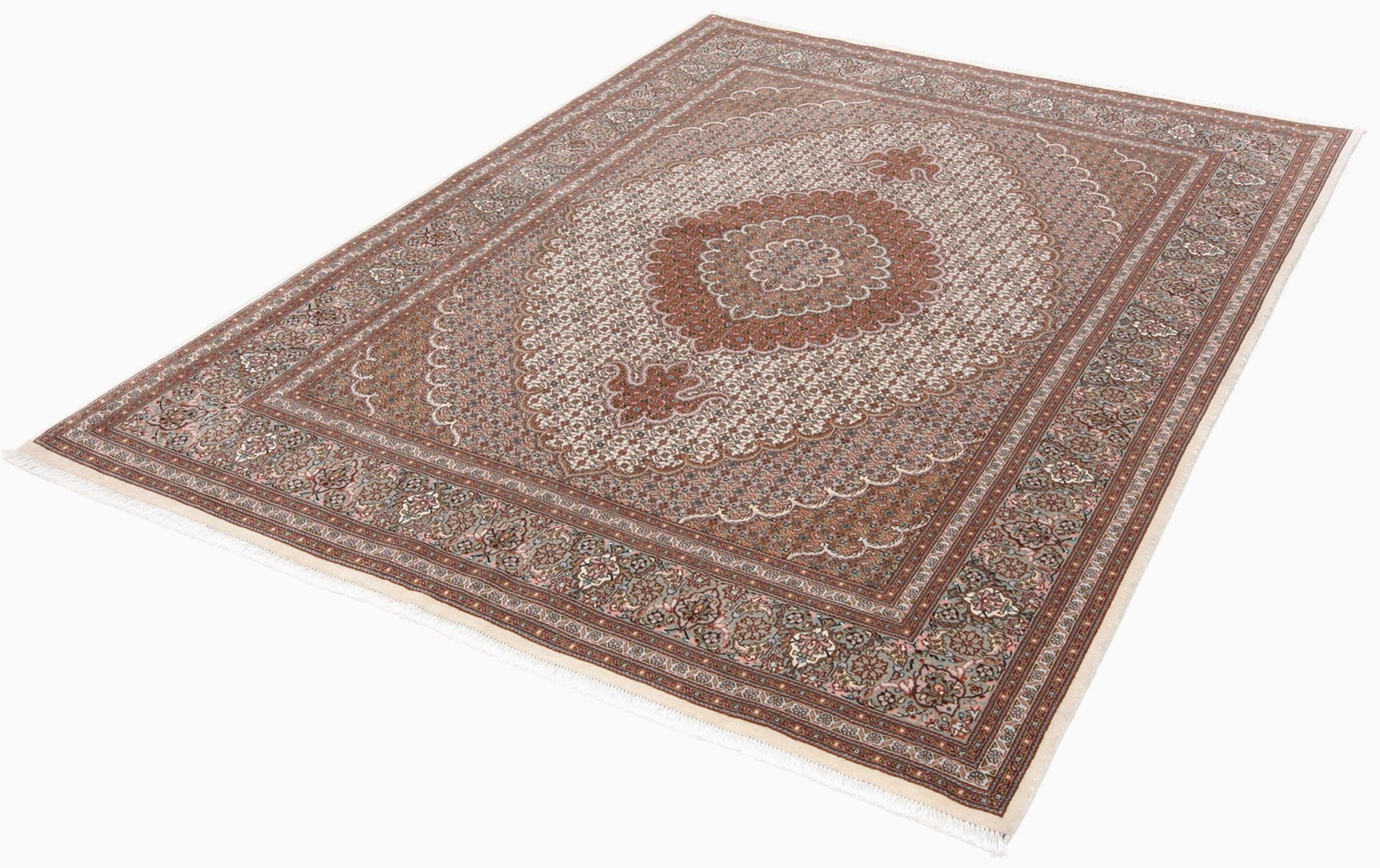 Täbriz Perserteppich aus Iran, 155 × 205 cm
