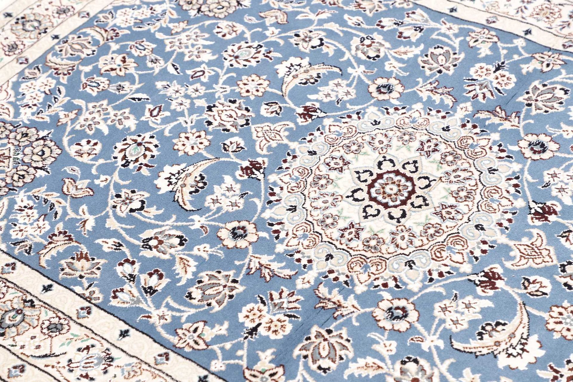 Handgeknüpfter Nain Perserteppich, 107 × 152 cm, Wolle