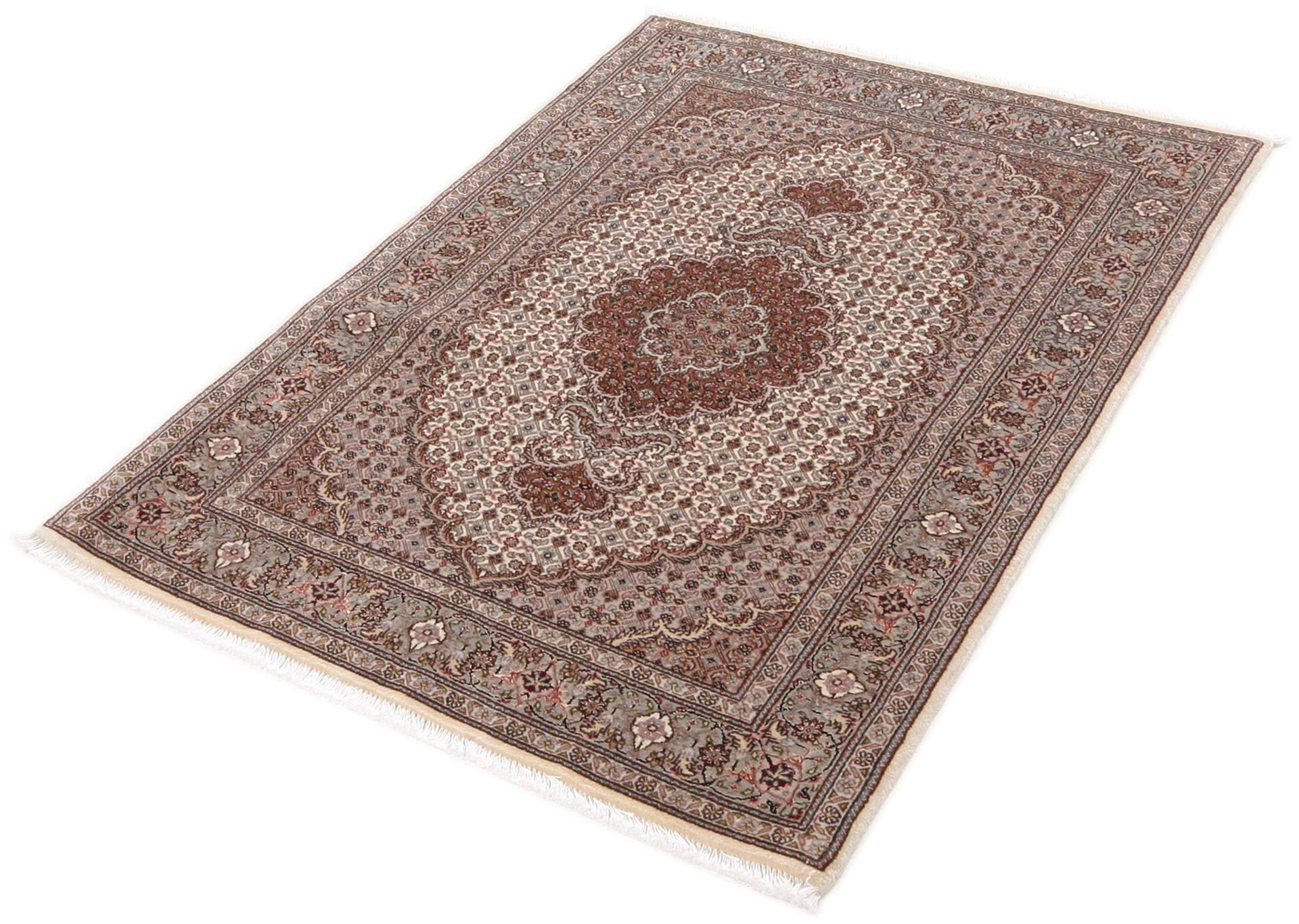 Täbriz Perserteppich aus Iran, 83 × 120 cm
