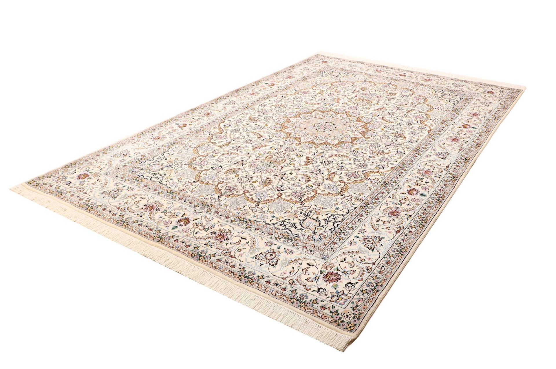 perserteppich-nain-207-x-302-cm-schurwolle-handgeknupft-exklusiv-1 Handgeknüpfter Nain Perserteppich, 207 × 302 cm, Wolle