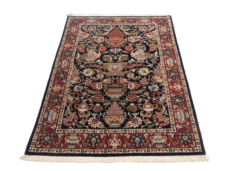 Handgeknüpfter Isfahan Perserteppich 107 × 155 cm
