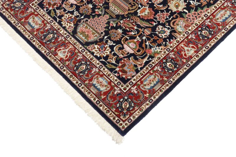 Handgeknüpfter Isfahan Perserteppich 107 × 155 cm