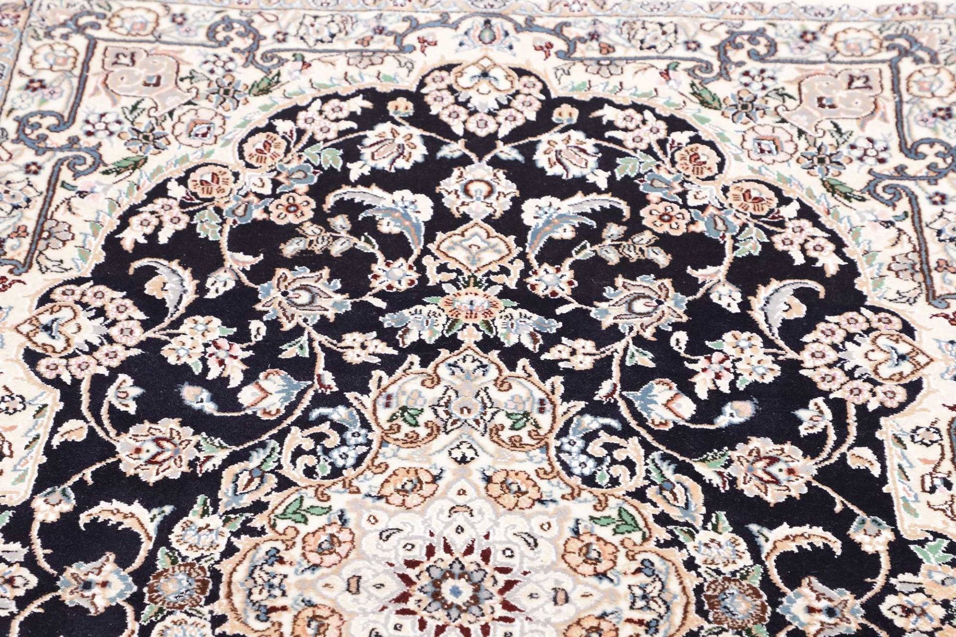 Handgeknüpfter Nain Perserteppich, 102 × 156 cm, Wolle