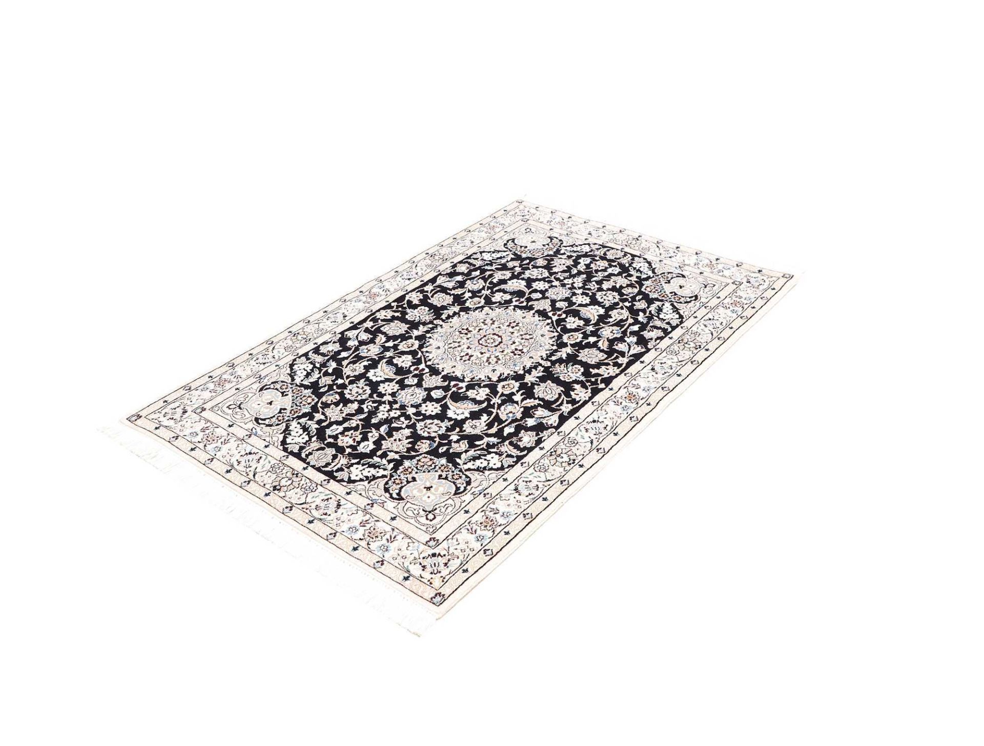 Nain Perserteppich 100 × 148 cm aus Wolle, handgeknüpft