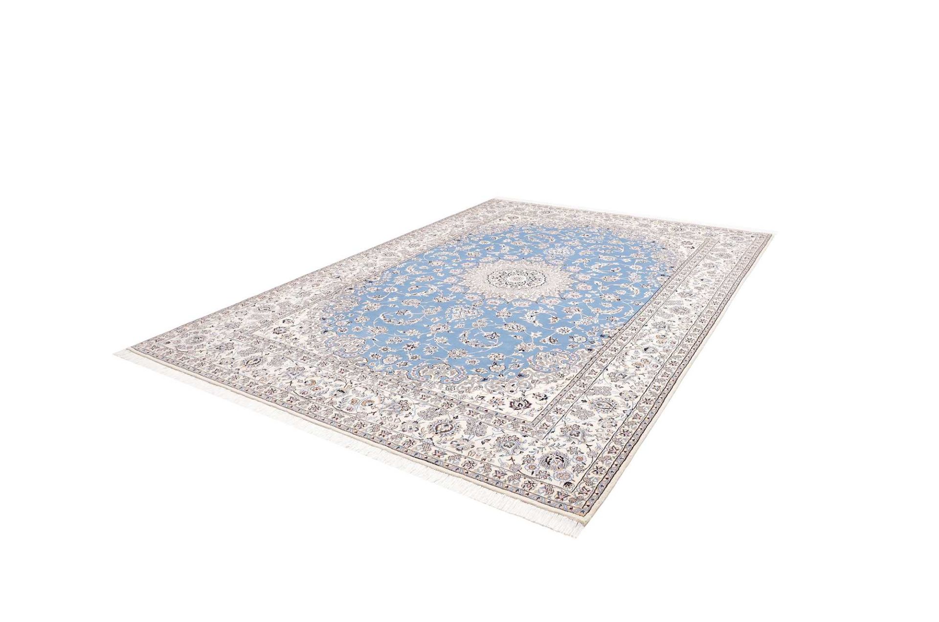 Handgeknüpfter Nain Perserteppich, 251 × 347 cm, Wolle