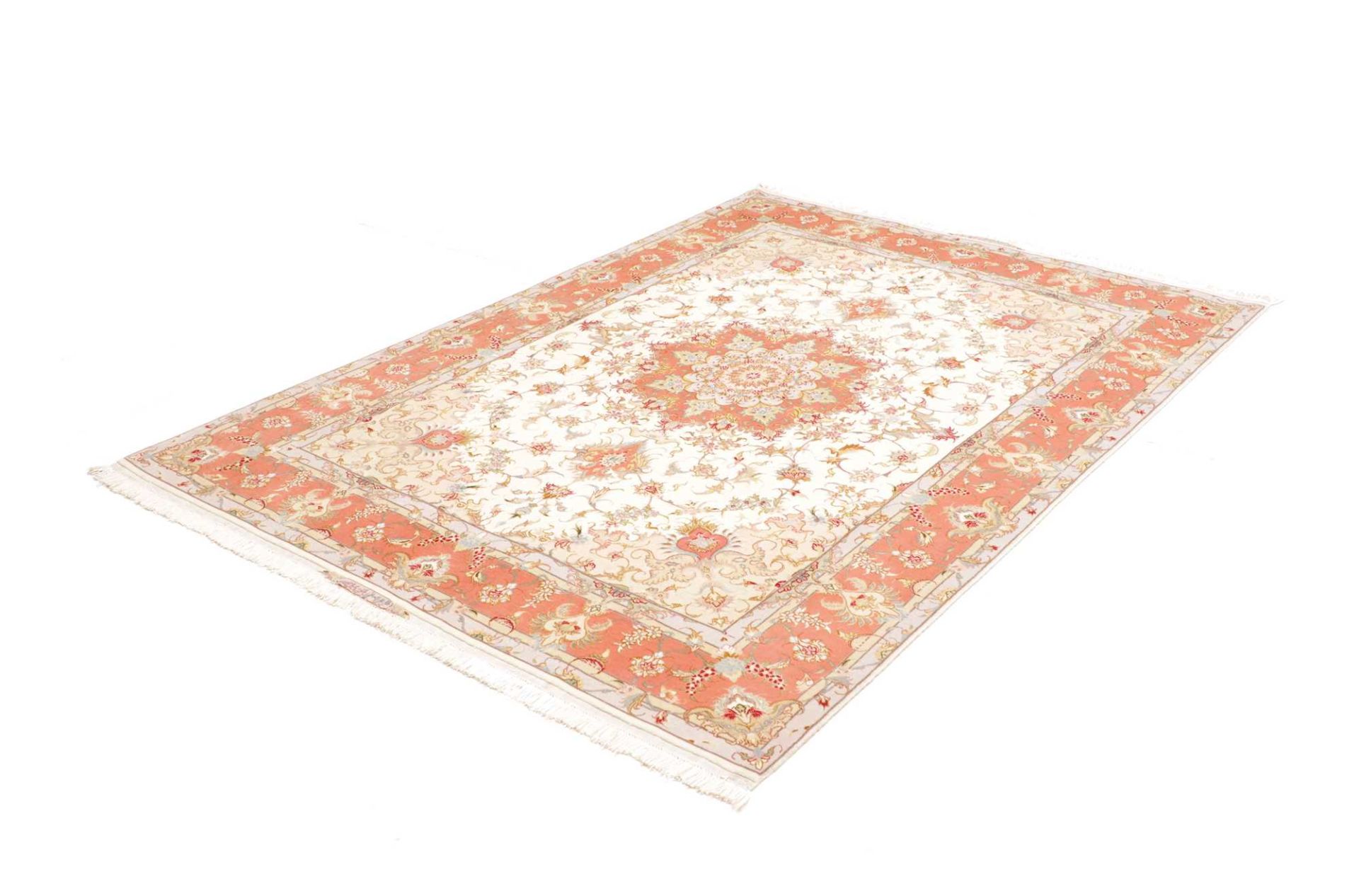Täbriz Perserteppich aus Iran, 156 × 212 cm