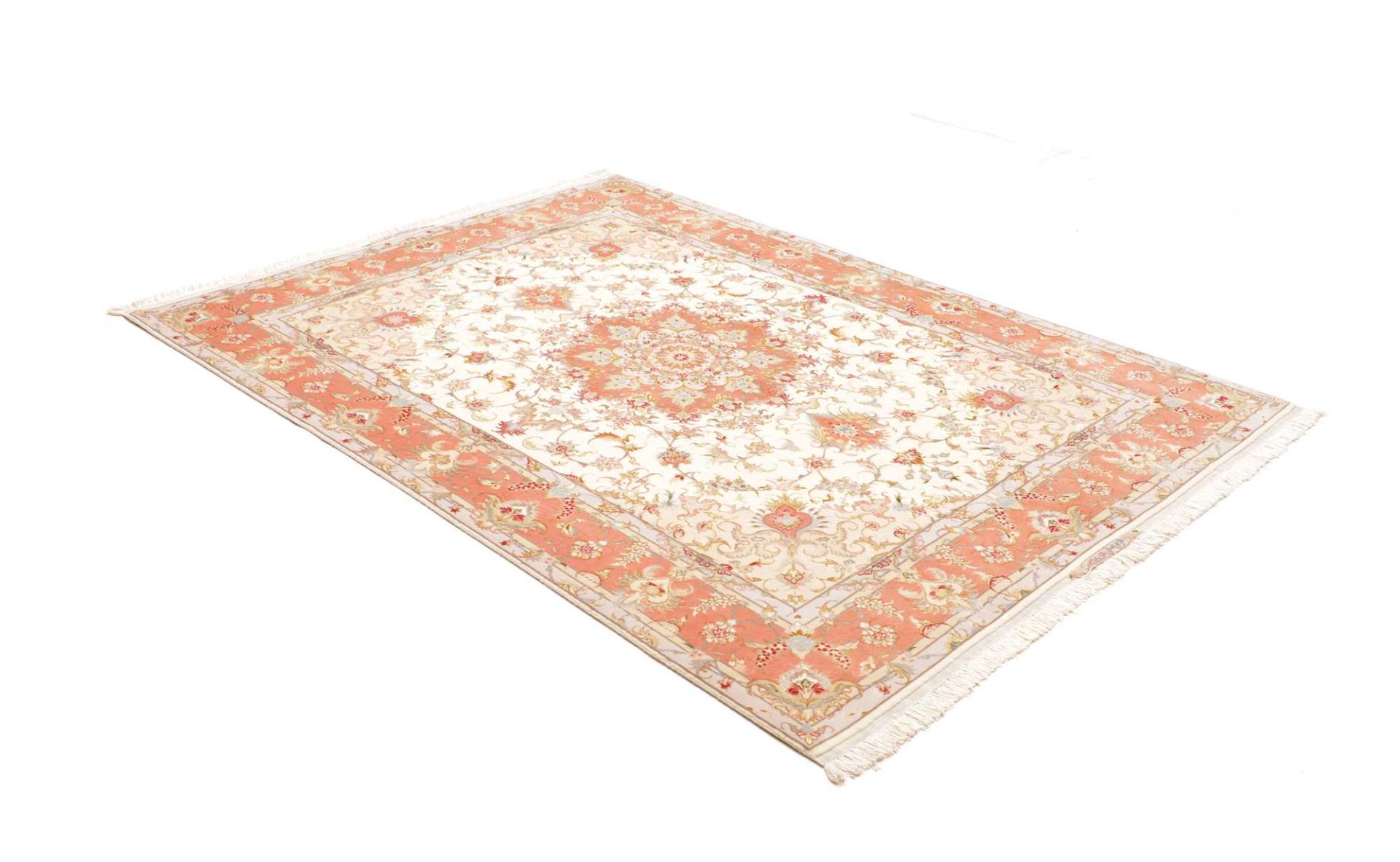Täbriz Perserteppich aus Iran, 156 × 212 cm