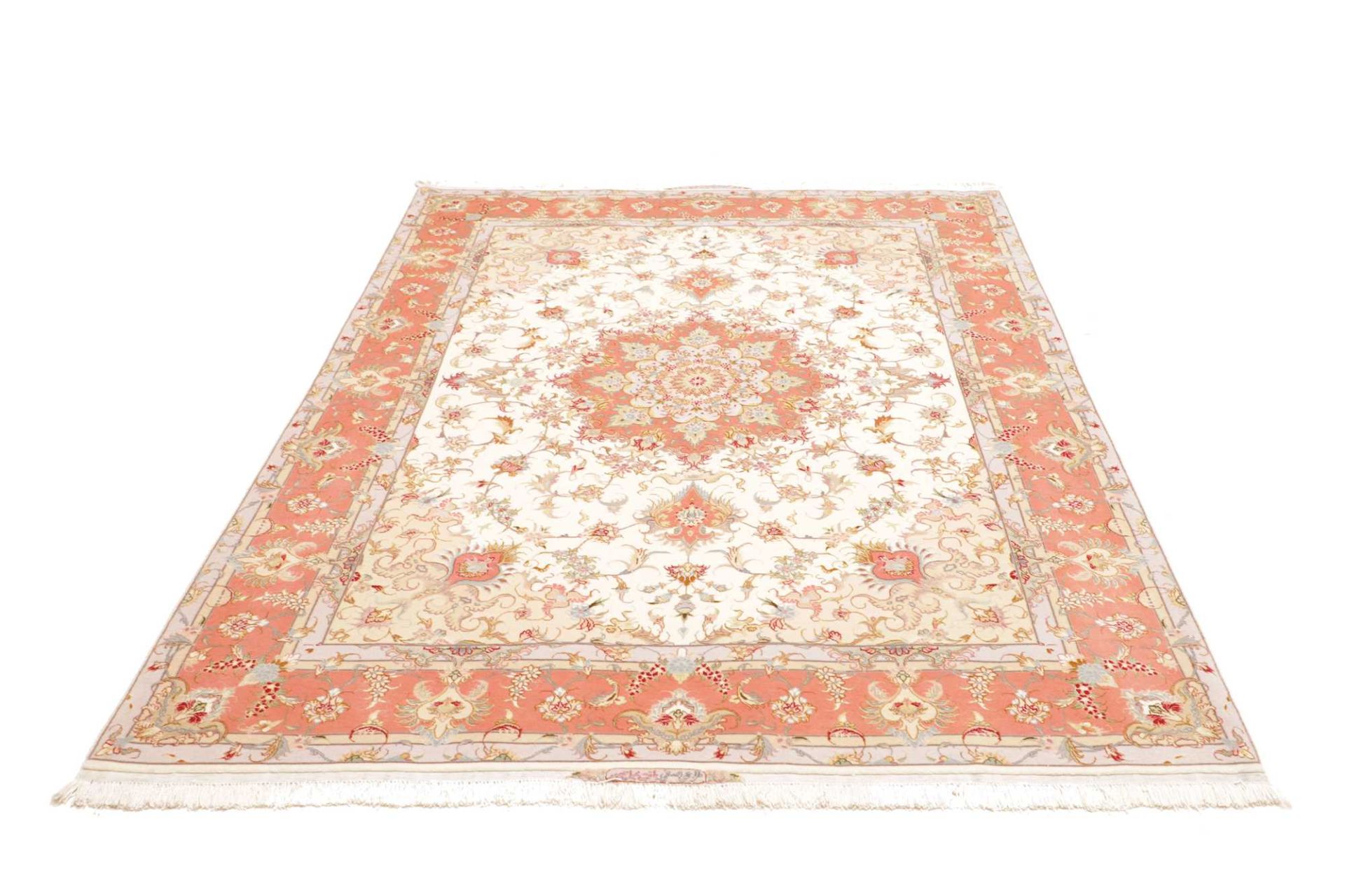 Täbriz Perserteppich aus Iran, 156 × 212 cm