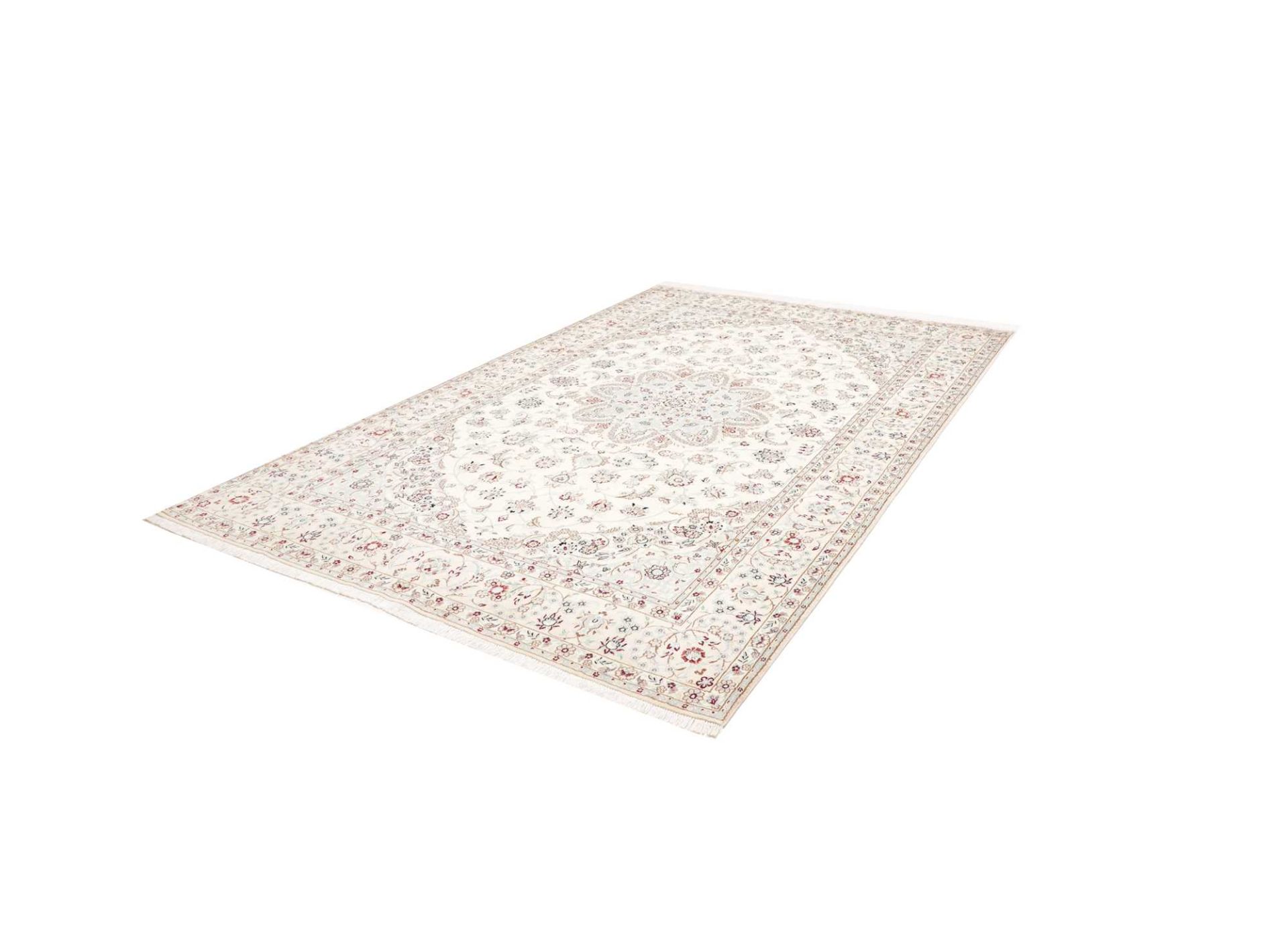 perserteppich-nain-197-x-299-cm-schurwolle-handgeknupft-exklusiv-1 Handgeknüpfter Nain Perserteppich, 197 × 299 cm, Wolle