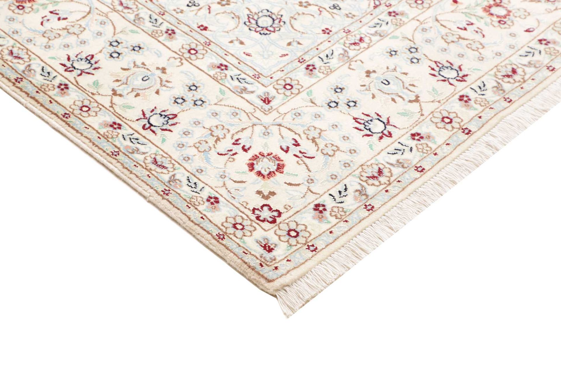 perserteppich-nain-197-x-299-cm-schurwolle-handgeknupft-exklusiv-4 Handgeknüpfter Nain Perserteppich, 197 × 299 cm, Wolle
