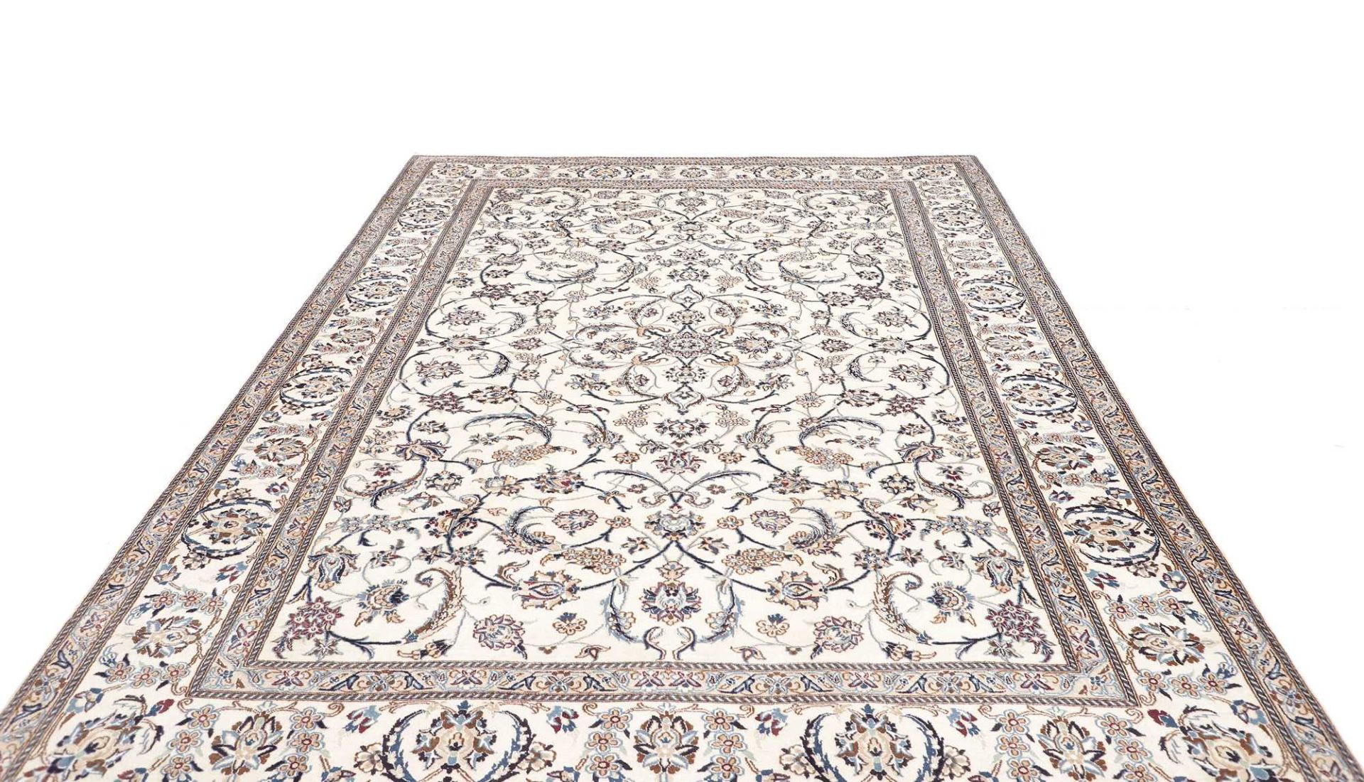 Handgeknüpfter Nain Perserteppich 197 × 306 cm