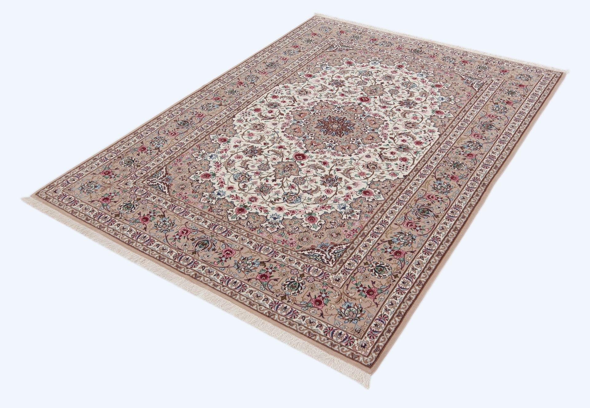Handgeknüpfter Isfahan Perserteppich 155 × 230 cm