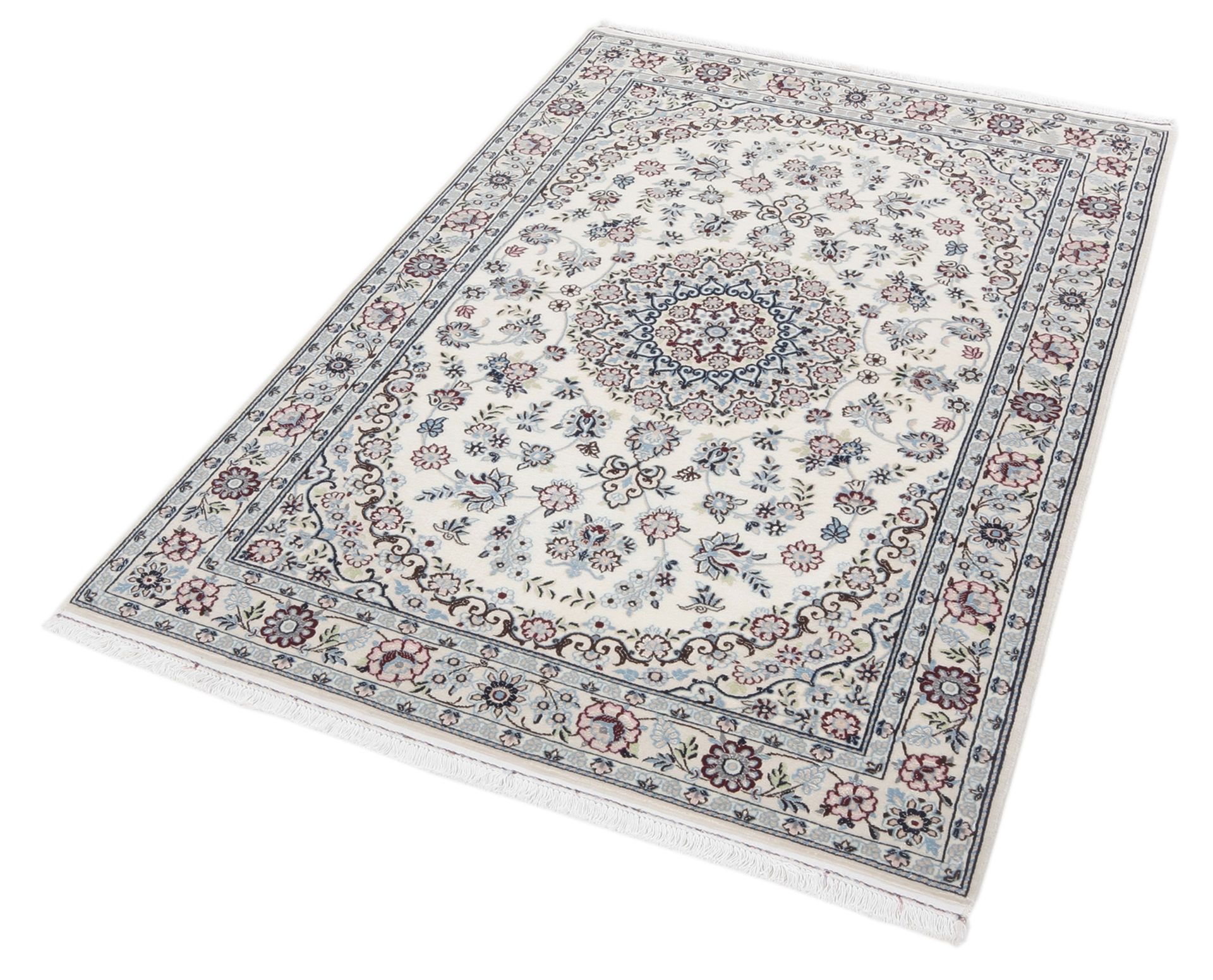 Handgeknüpfter Nain Perserteppich 105 × 160 cm