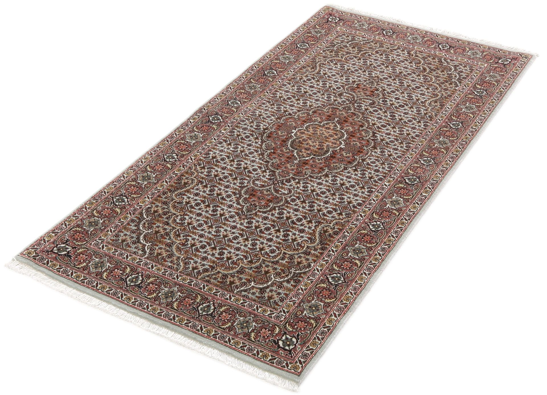 Täbriz Perserteppich aus Iran, 70 × 148 cm