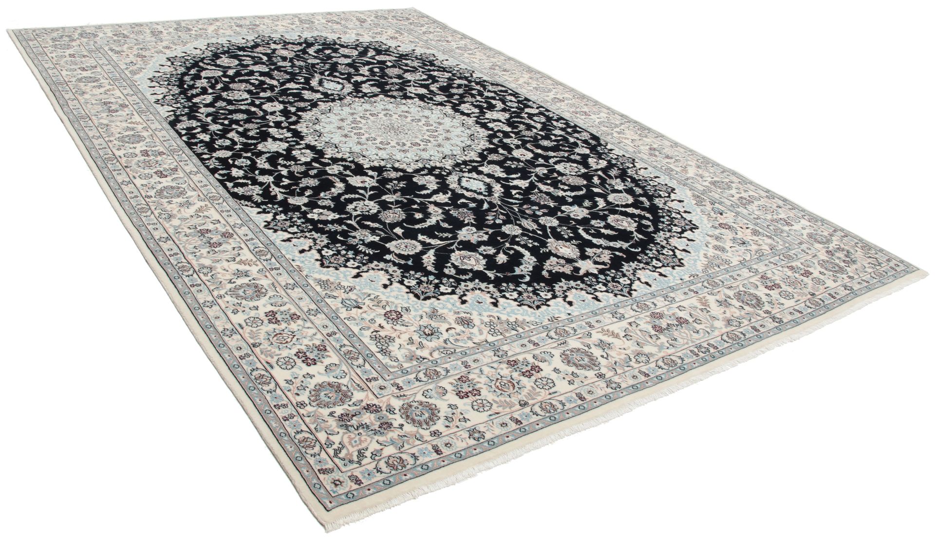 perserteppich-nain-200-x-295-cm-schurwolle-seide-handgeknupft-1 Nain Perserteppich aus Iran, 200 × 295 cm