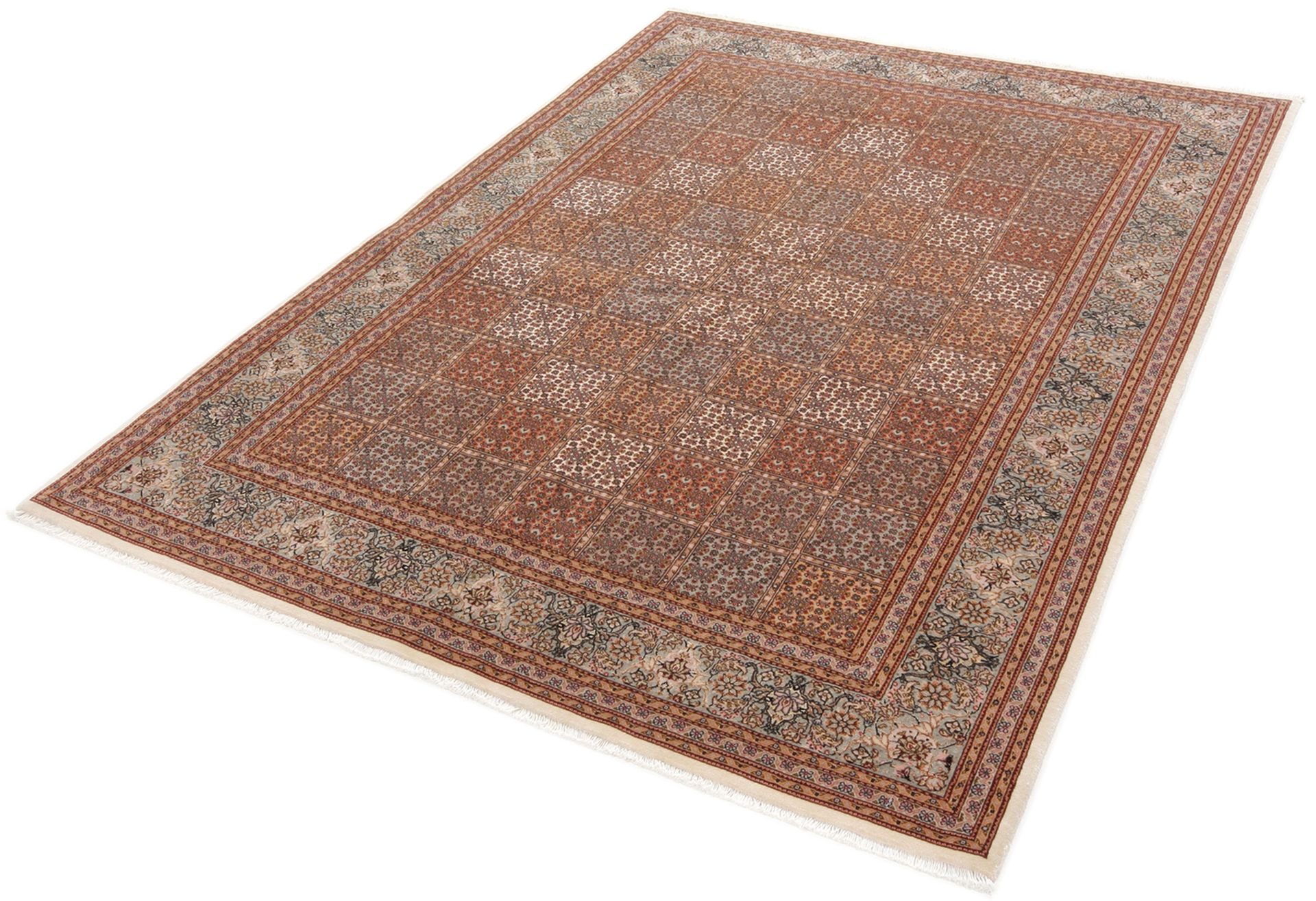 Handgeknüpfter Täbriz Perserteppich 146 × 203 cm