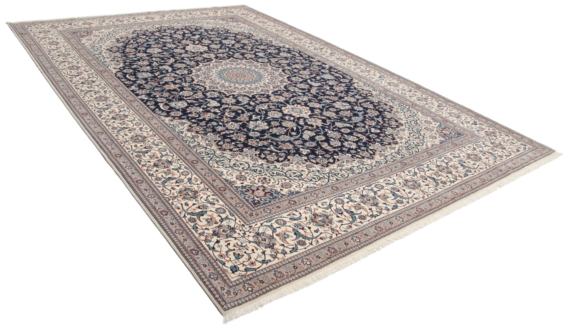 Handgeknüpfter Nain Perserteppich 221 × 326 cm