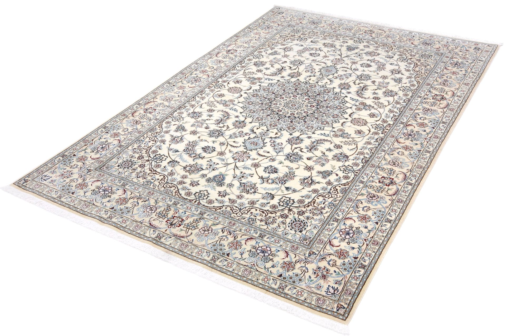 Nain Perserteppich aus Iran, 134 × 210 cm