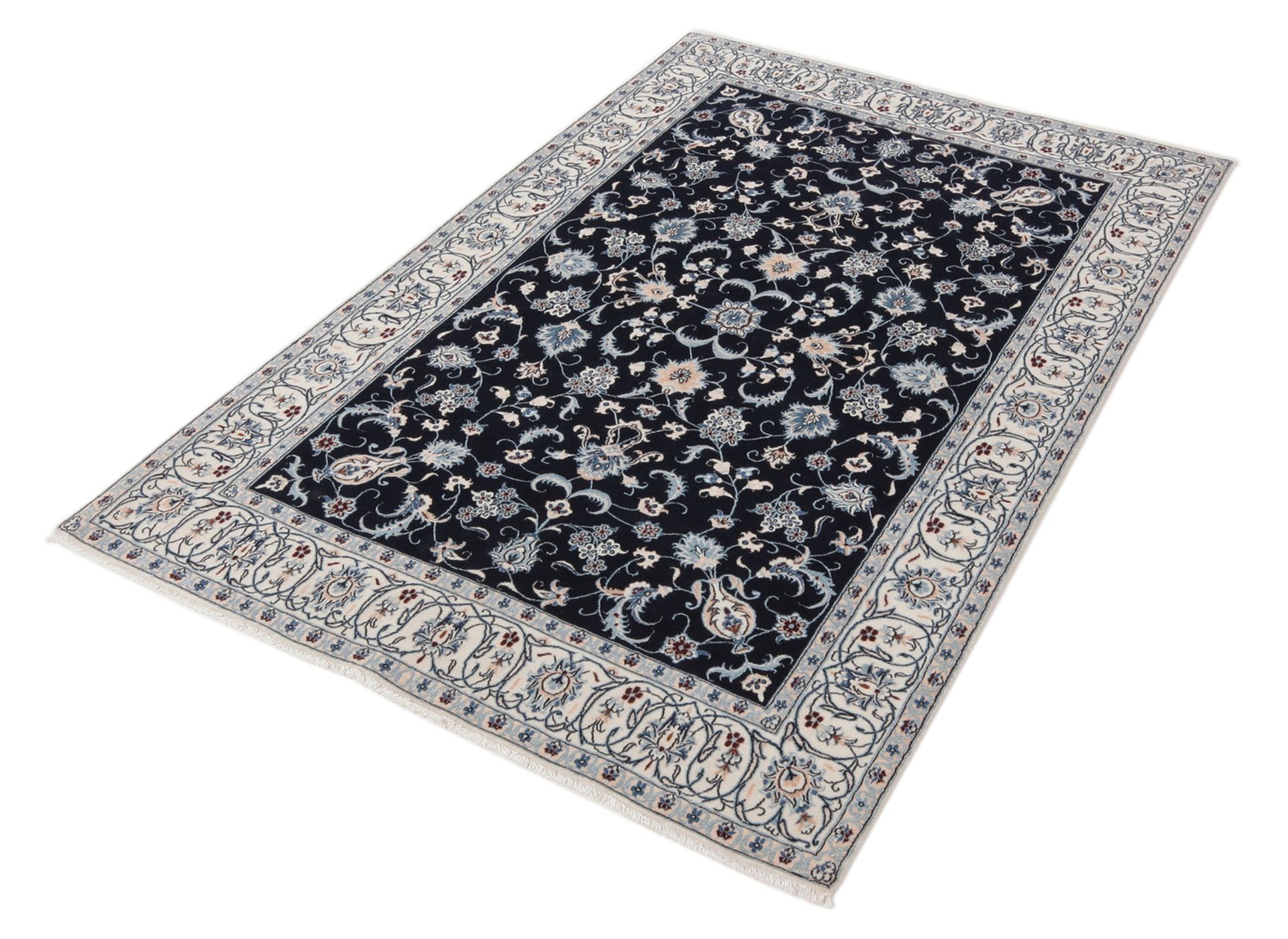 Nain Perserteppich aus Iran, 130 × 200 cm