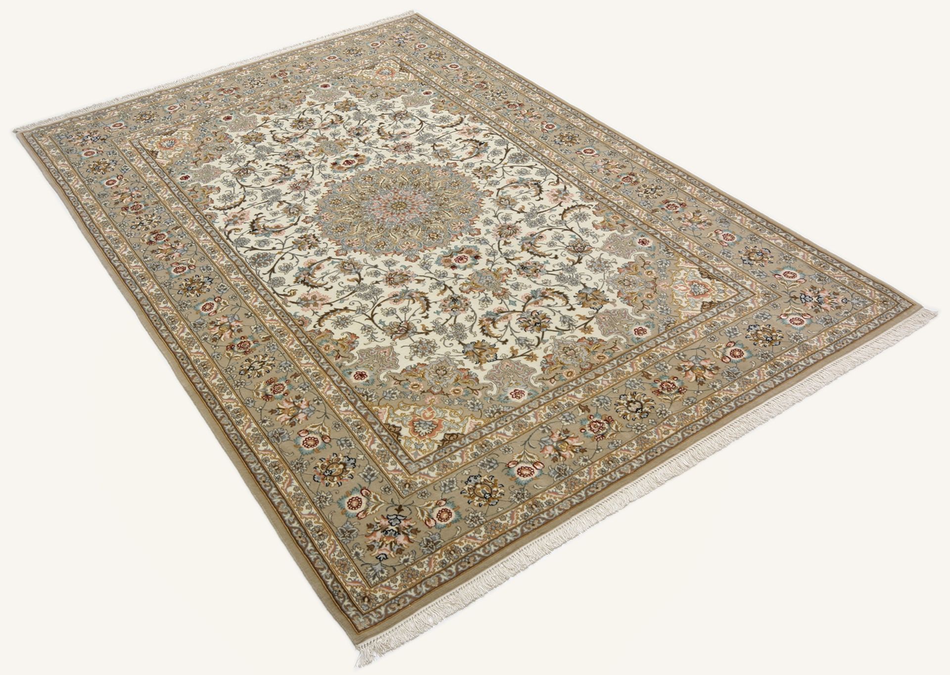 perserteppich-isfahan-160-x-240-cm-schurwolle-seide-handgeknupft-5 Handgeknüpfter Isfahan Perserteppich 160 × 240 cm