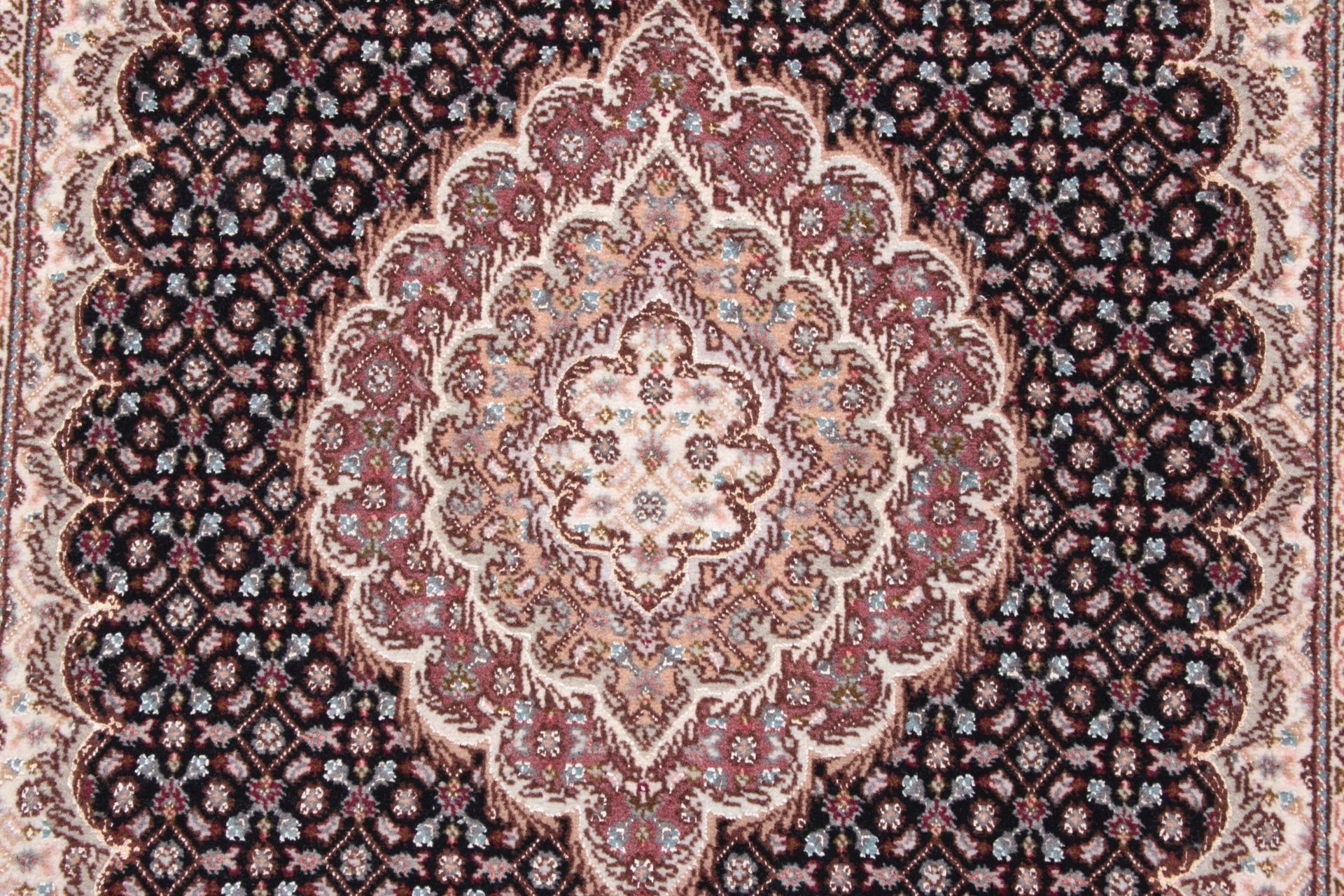 Handgeknüpfter Täbriz Perserteppich 83 × 128 cm