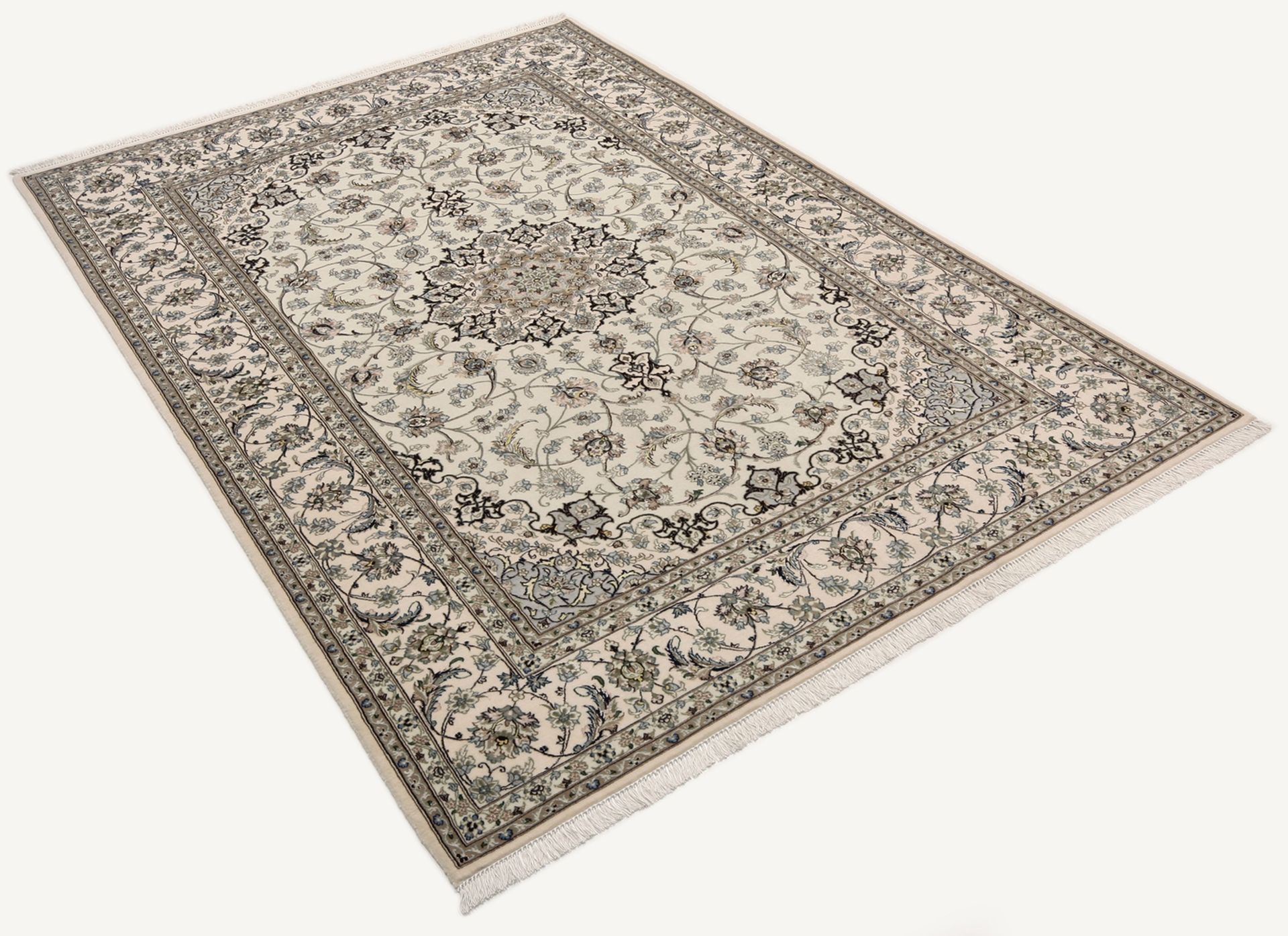 Handgeknüpfter Isfahan Perserteppich 160 × 237 cm
