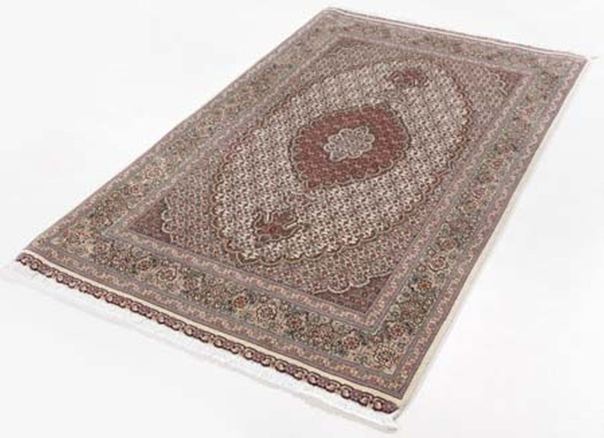 Handgeknüpfter Täbriz Perserteppich 102 × 170 cm