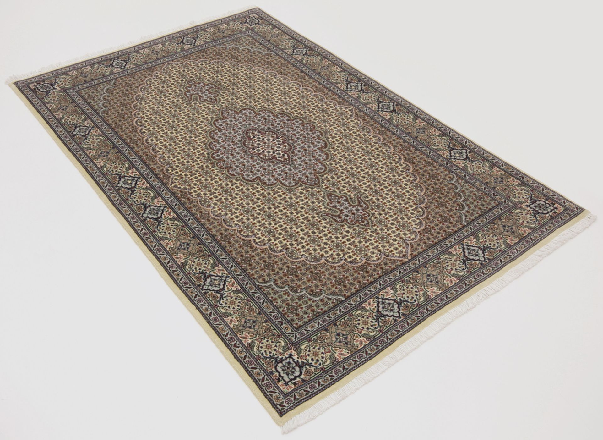 perserteppich-tabriz-100-x-150-cm-schurwolle-seide-handgeknupft-4 Handgeknüpfter Täbriz Perserteppich, 100 × 150 cm, Wolle & Seide
