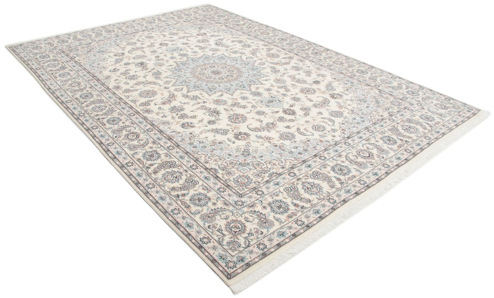 Isfahan Perserteppich aus Iran, 250 × 350 cm