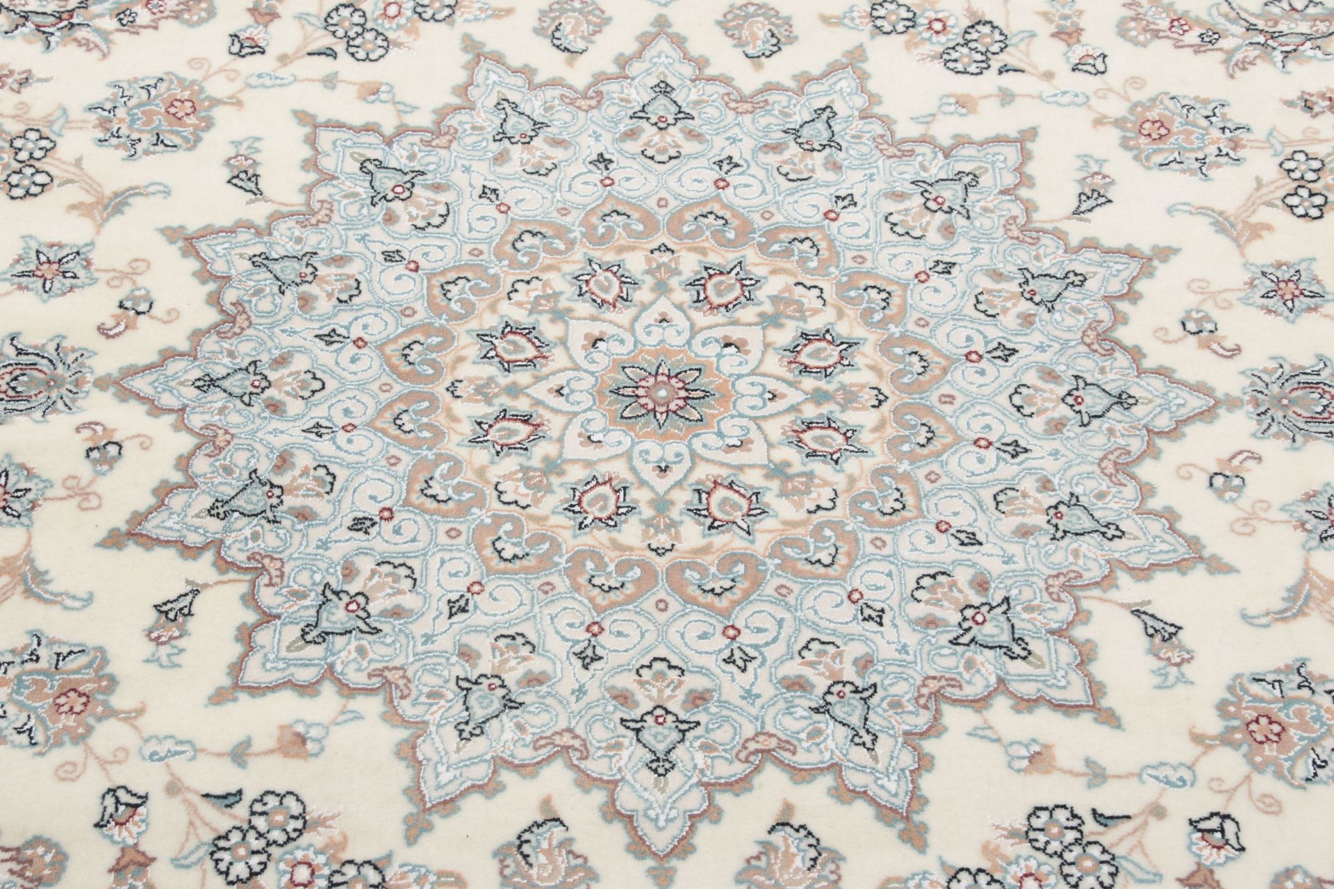 Isfahan Perserteppich aus Iran, 250 × 350 cm