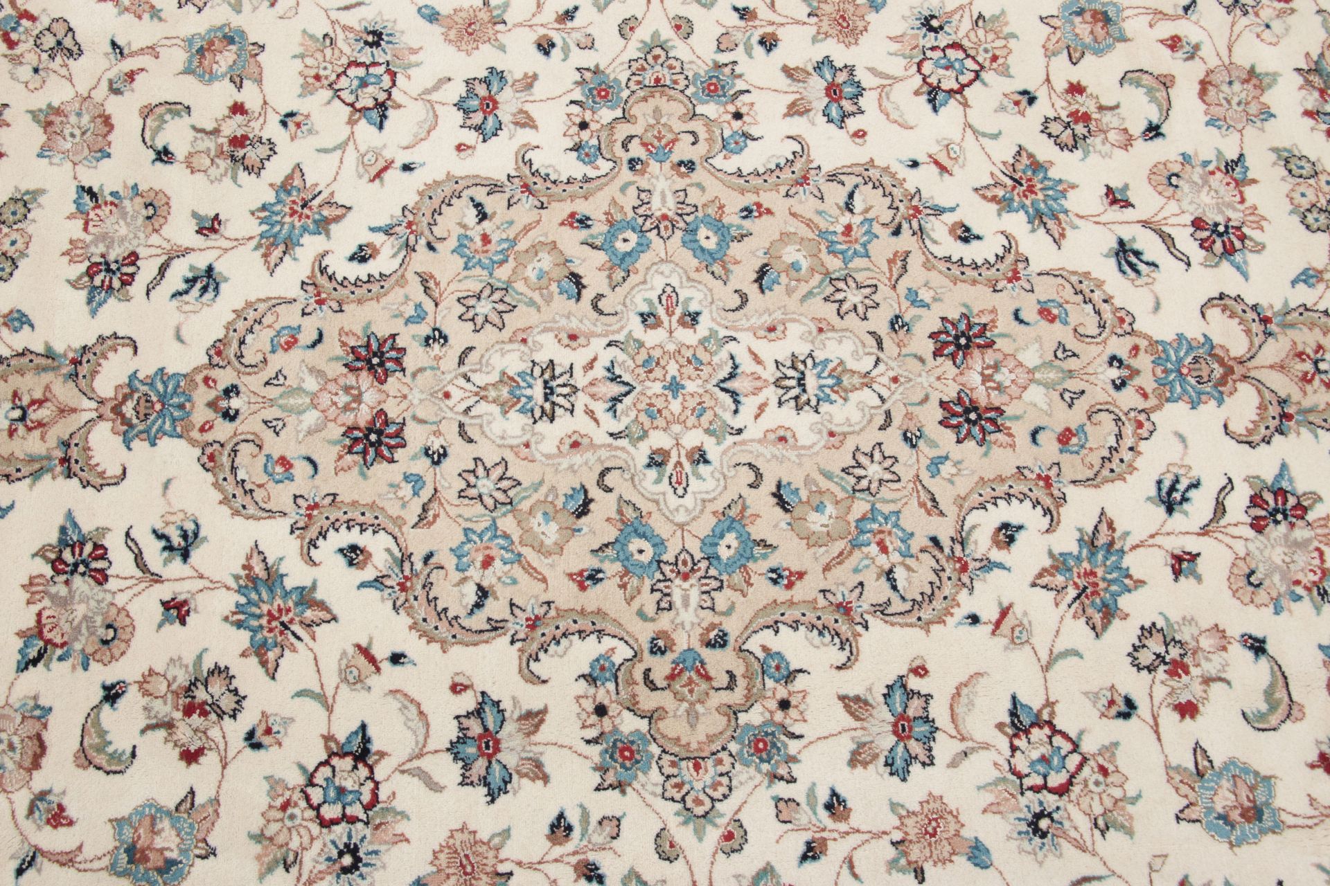 Kashan Perserteppich 249 × 348 cm aus Wolle, handgeknüpft
