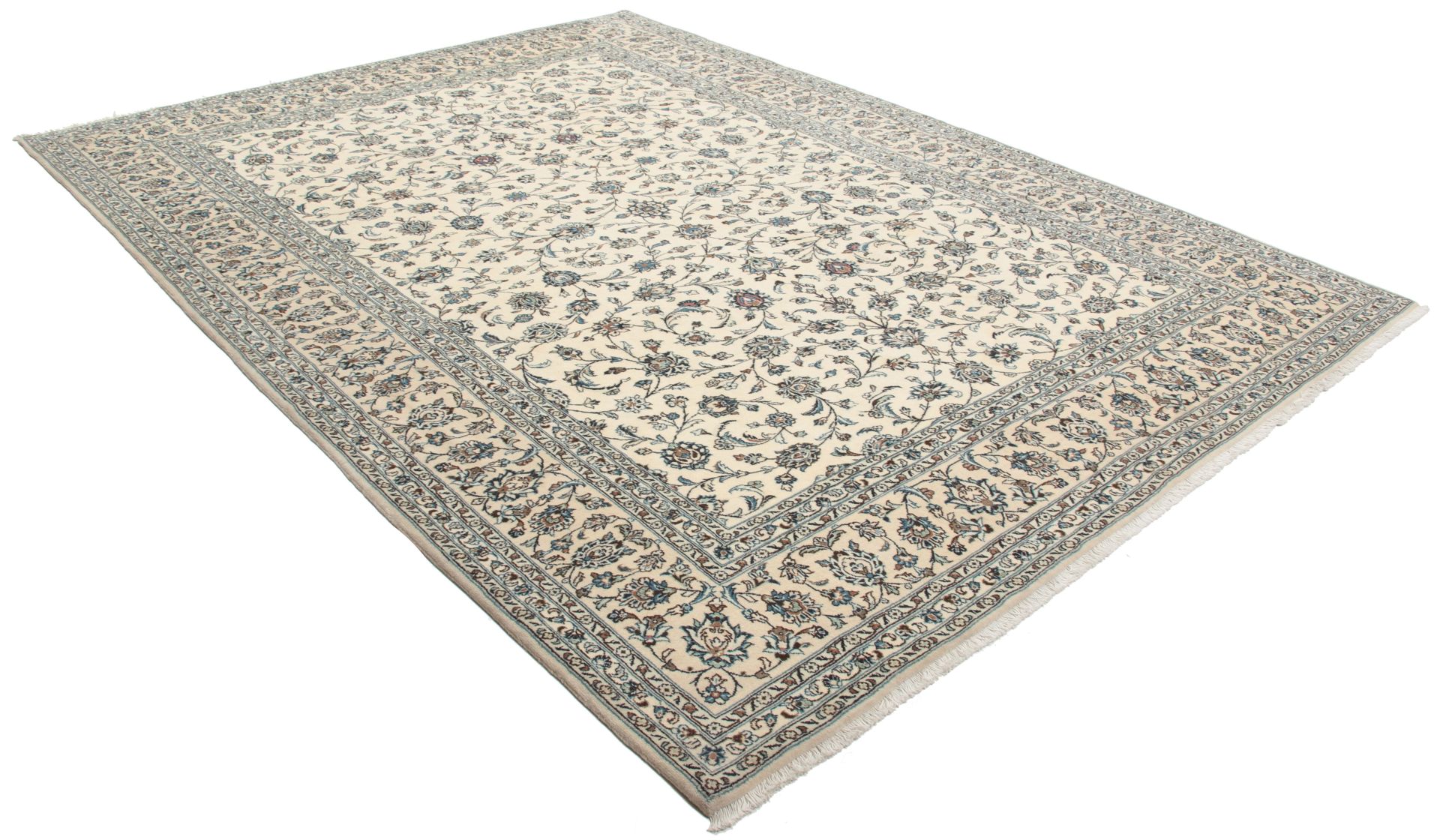 Kashan Perserteppich 252 × 344 cm aus Wolle, handgeknüpft