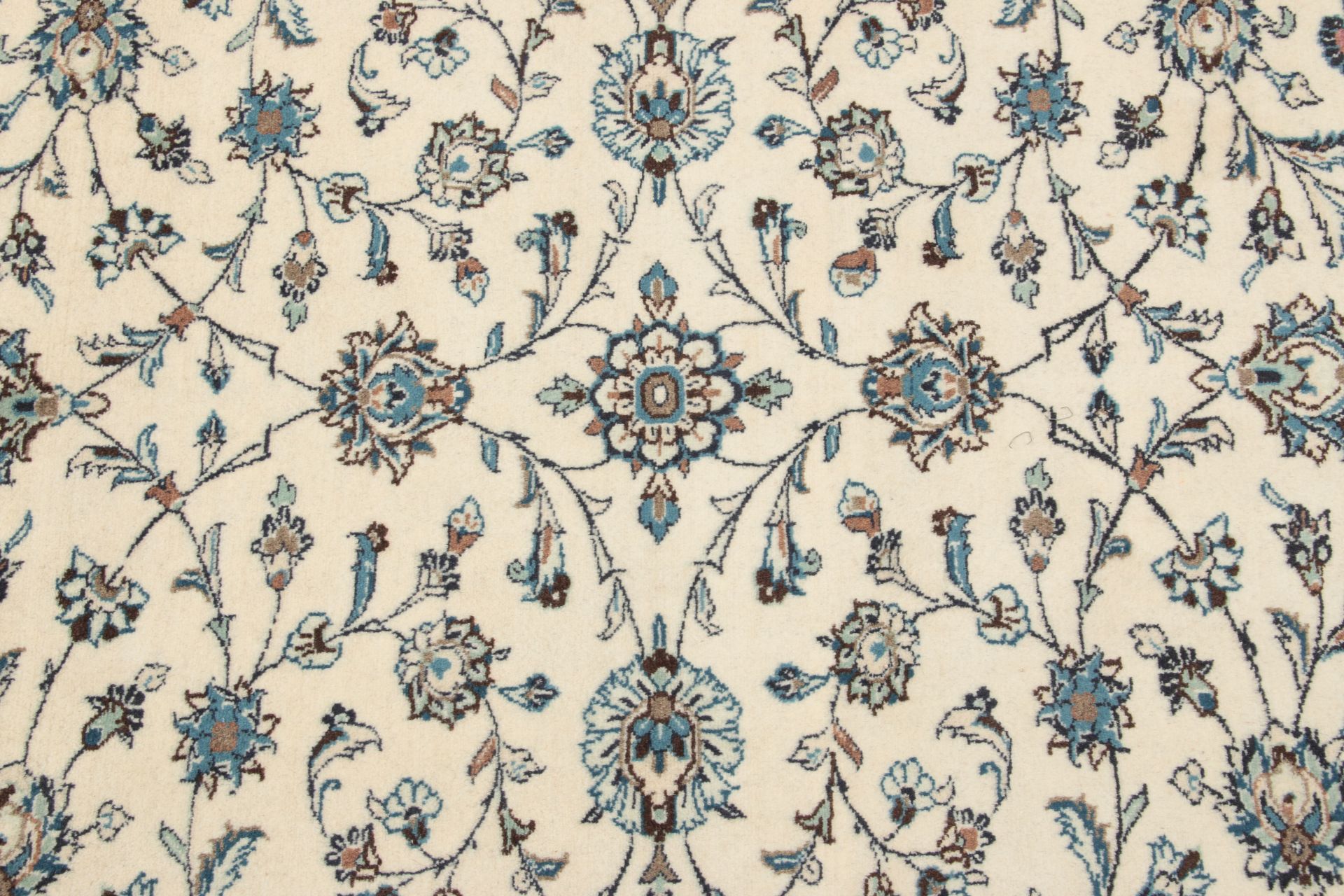 Kashan Perserteppich 252 × 344 cm aus Wolle, handgeknüpft