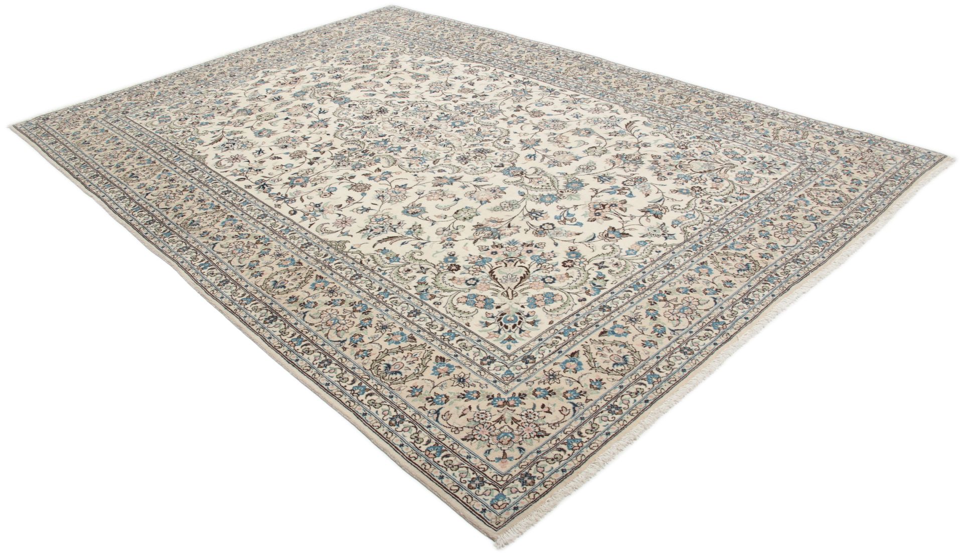Handgeknüpfter Kashan Perserteppich, 250 × 345 cm, Wolle