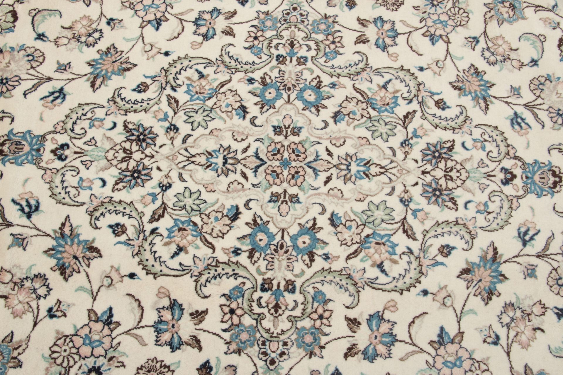 Handgeknüpfter Kashan Perserteppich, 250 × 345 cm, Wolle